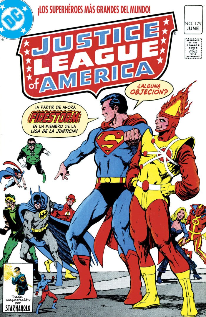 Portada ampliada de Justice League of America