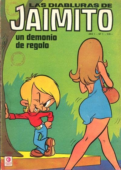 Portada ampliada de LAS DIABLURAS DE JAIMITO