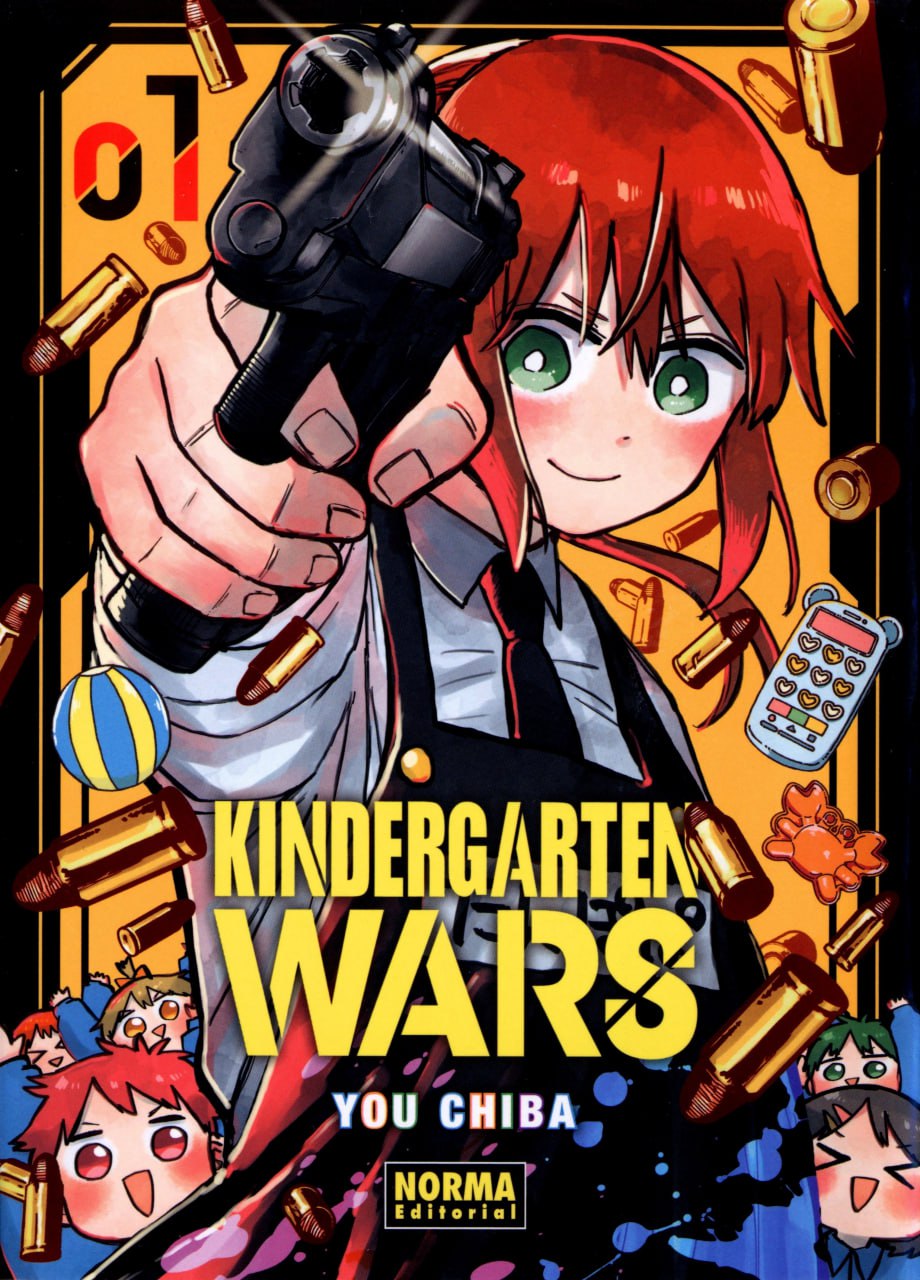 Portada ampliada de KINDERGARTEN WARS