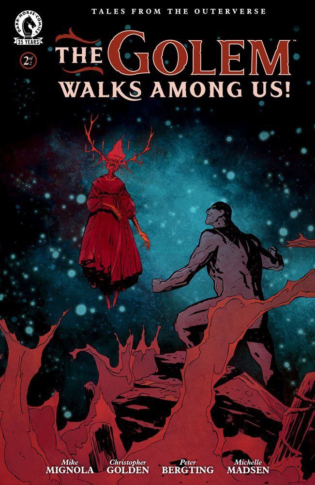 Portada ampliada de Tales from the Outerverse: The Golem Walks Among Us!