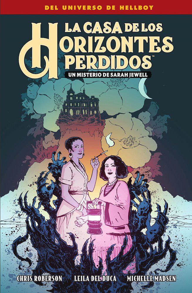 Portada ampliada de LA CASA DE LOS ORIZONTES PERDIDOS