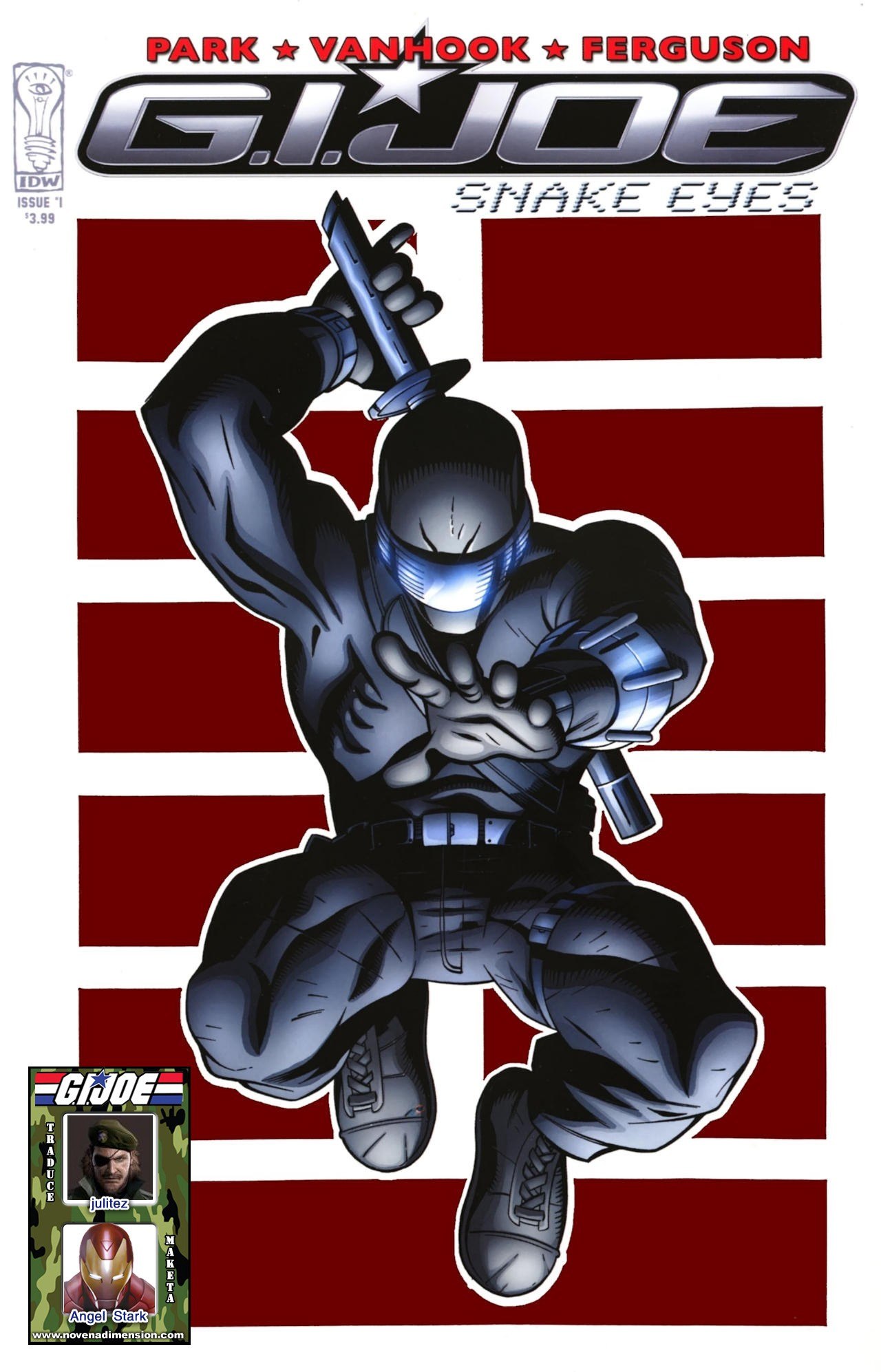 Portada ampliada de G.I. Joe Snake Eyes