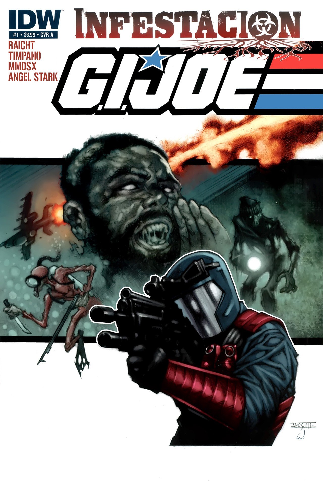 Portada ampliada de INFESTACION GIJOE