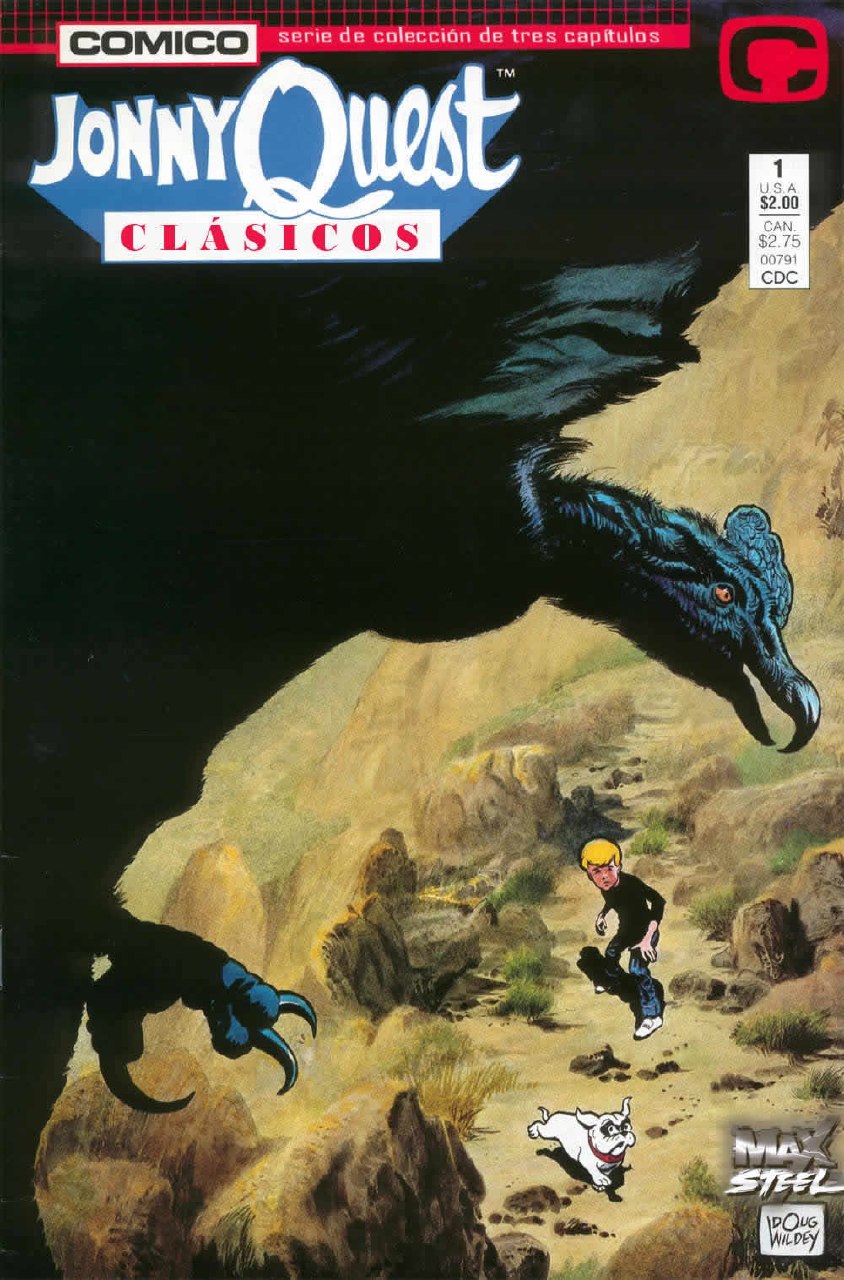 Portada ampliada de Jonny Quest Clásicos