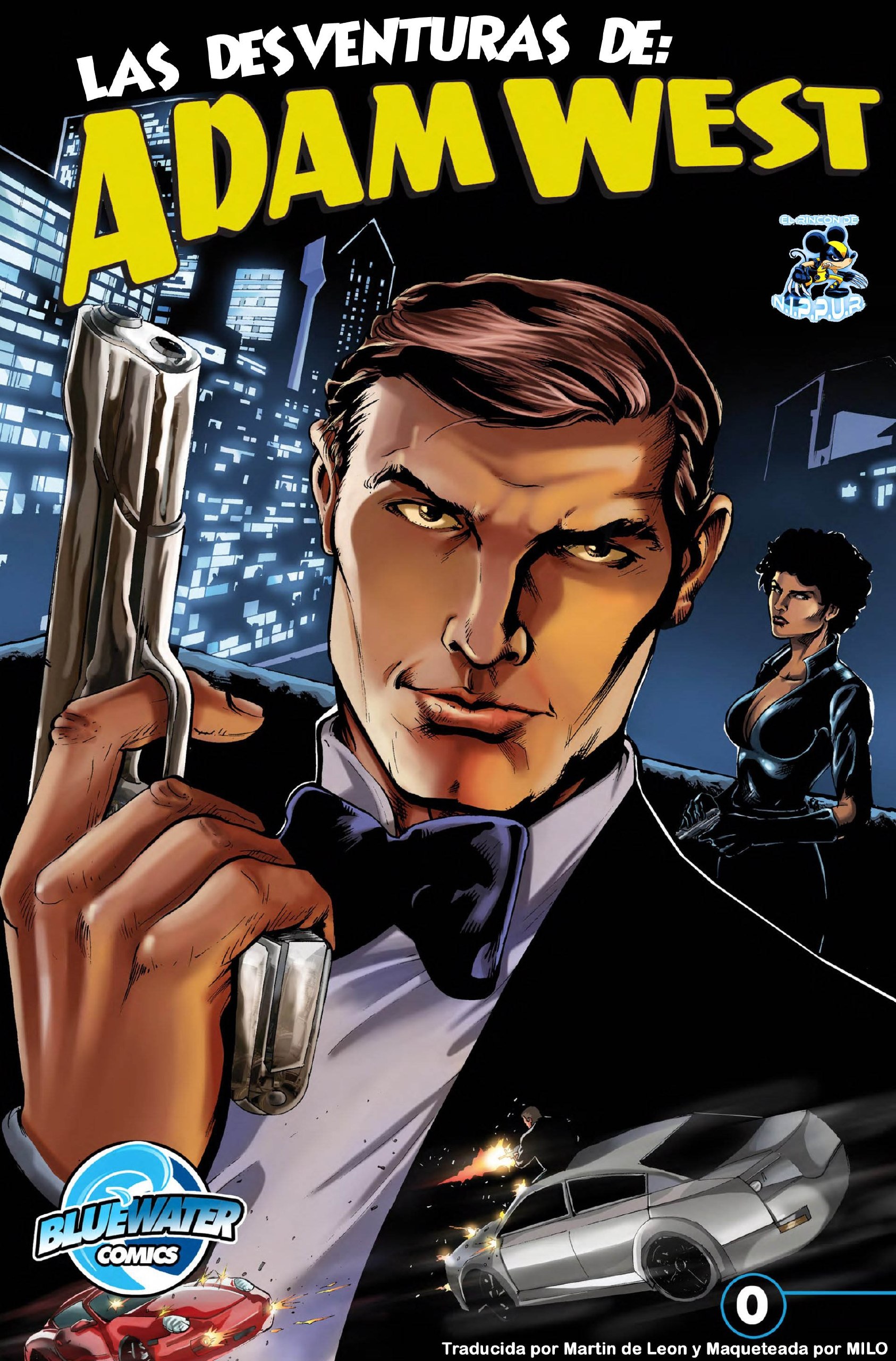Portada ampliada de LAS DESVENTURAS DE: ADAM WEST