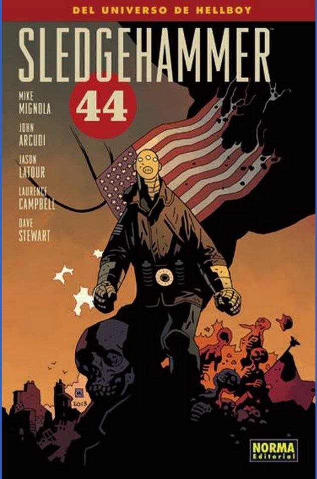 Portada ampliada de Sledgehammer 44