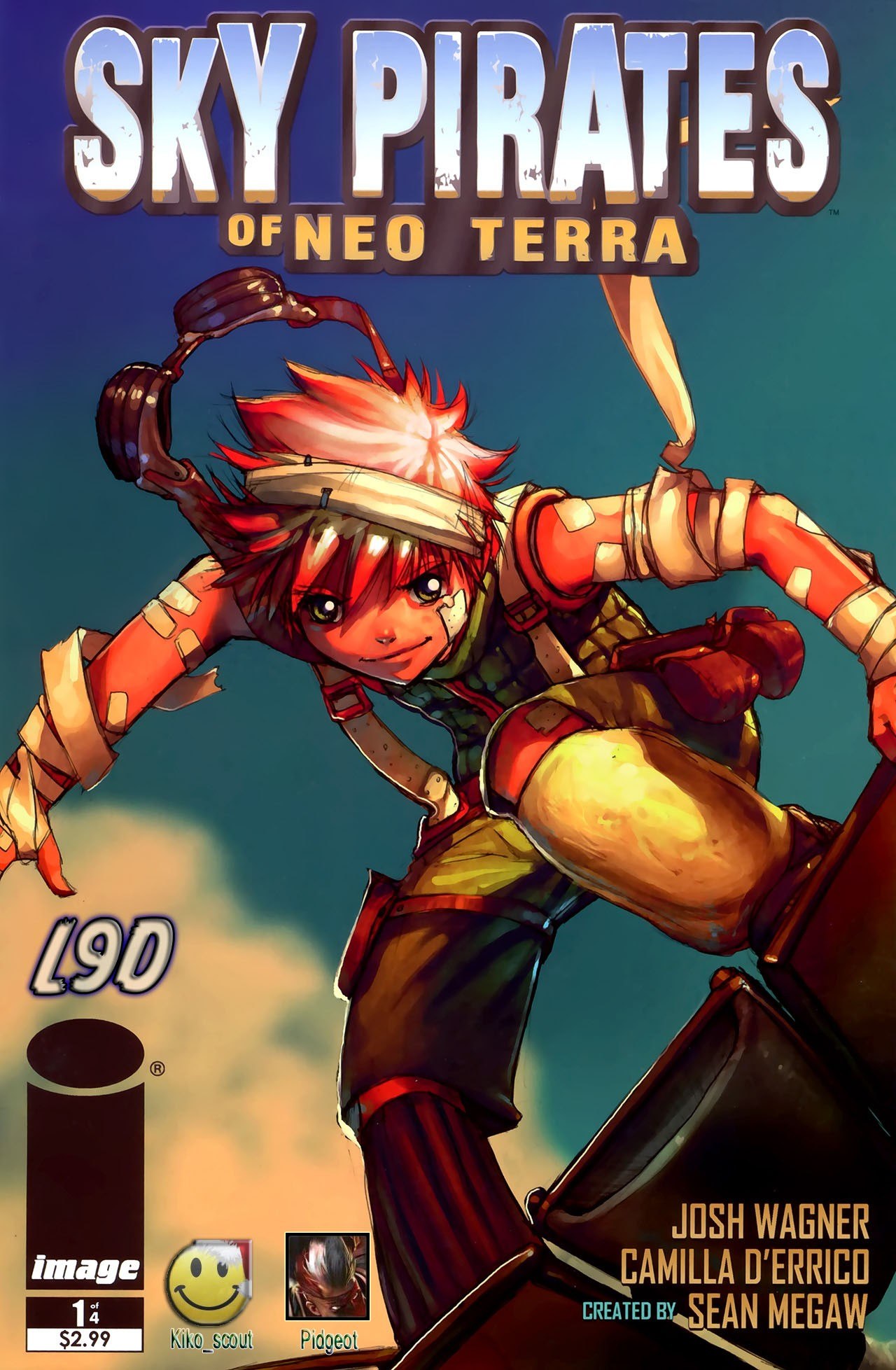 Portada ampliada de SKY PIRATES OF NEO TERRA