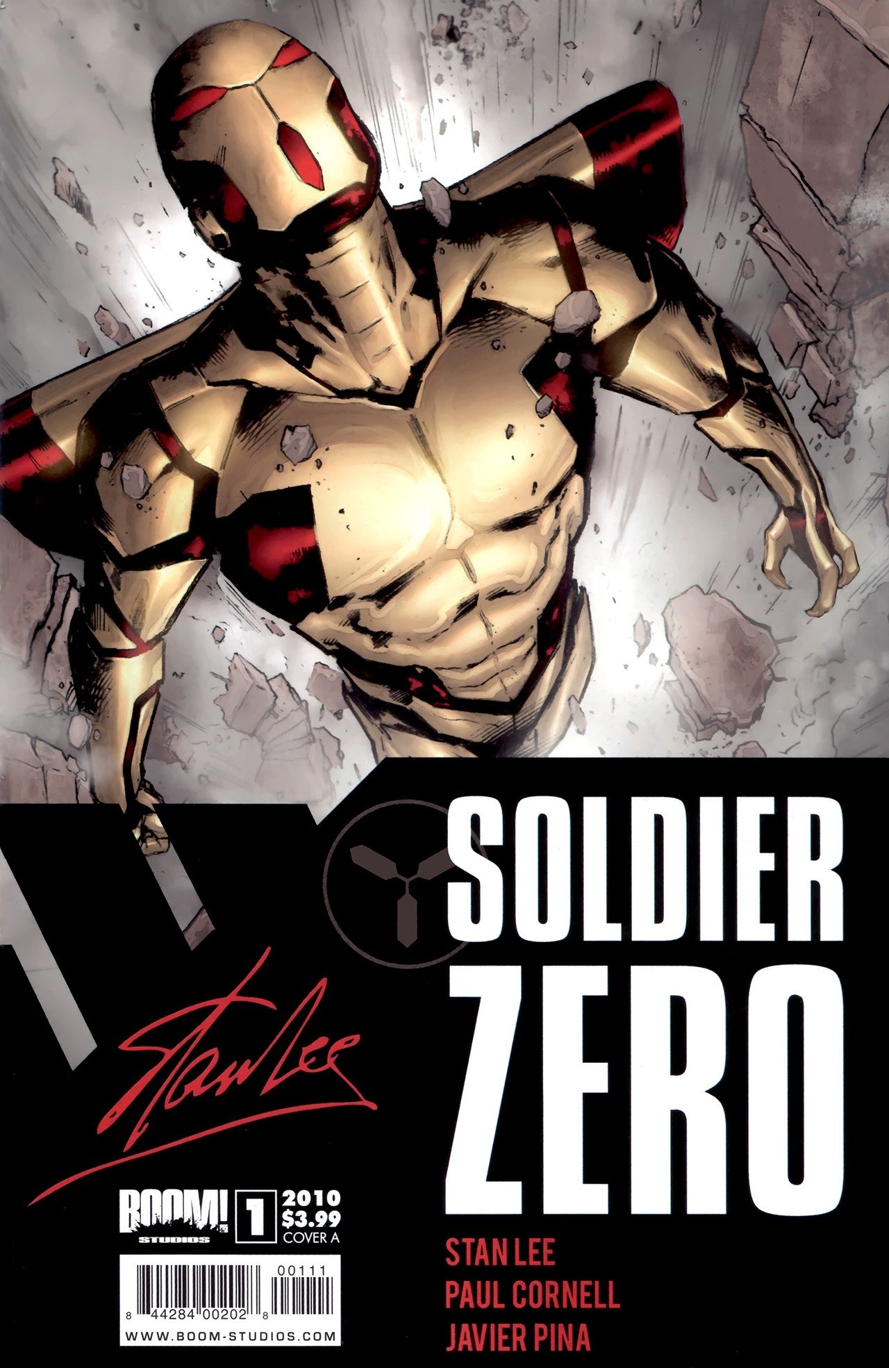 Portada ampliada de SOLDIER ZERO