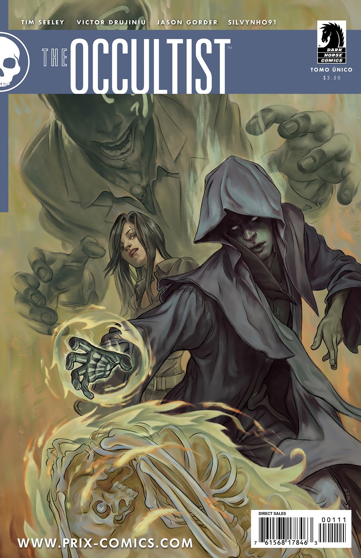 Portada ampliada de THE OCCULTIST