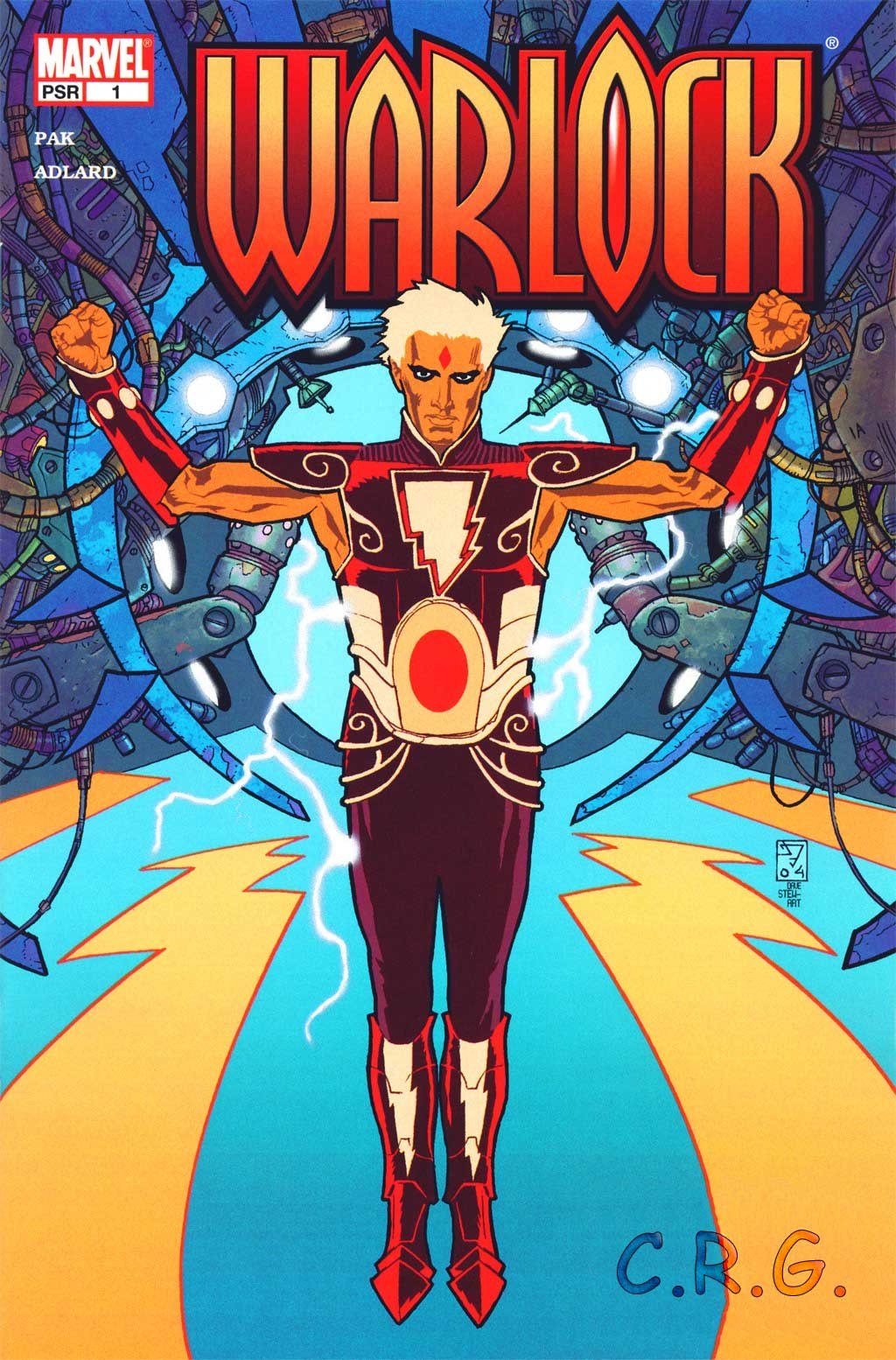 Portada ampliada de WARLOCK