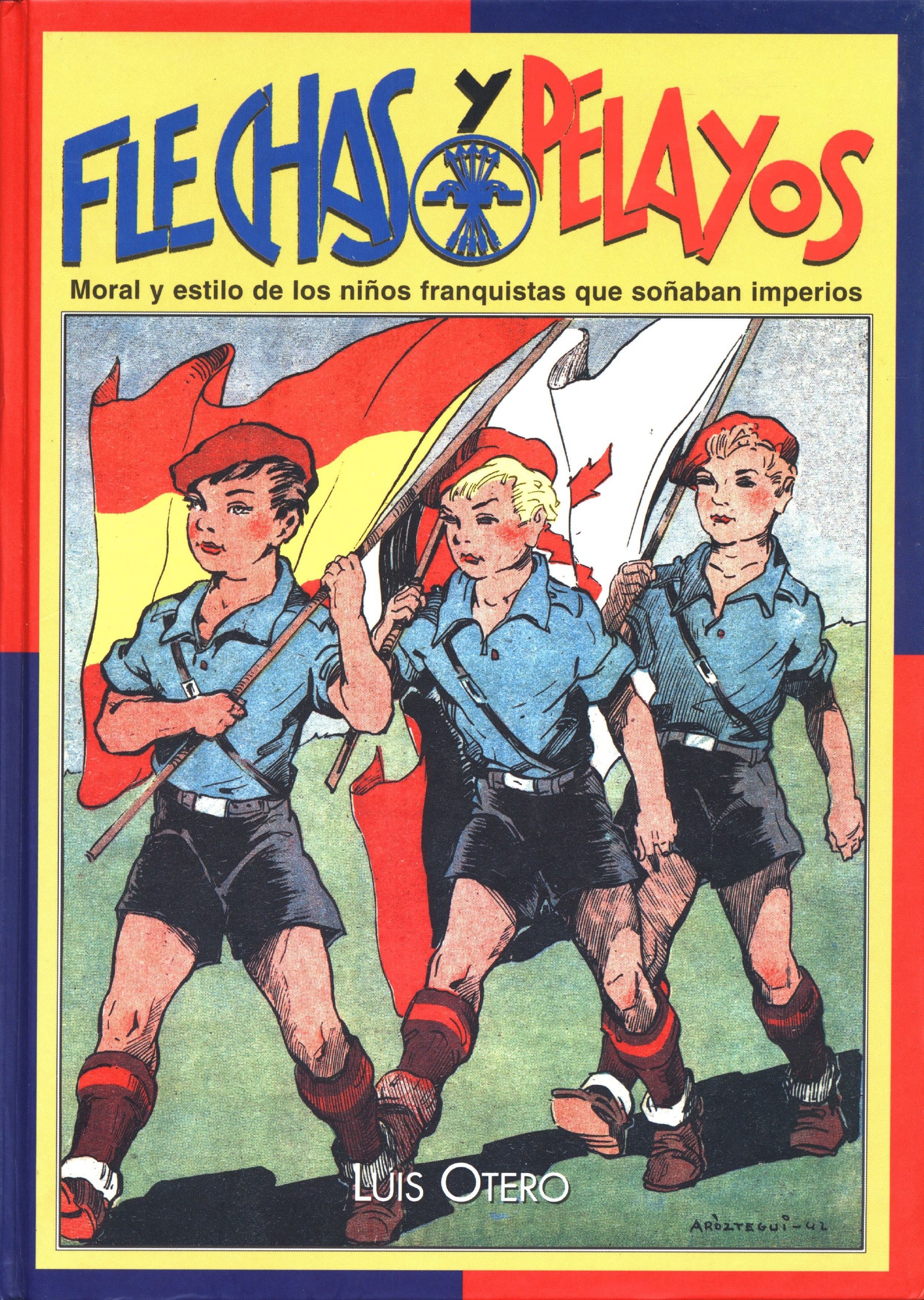 Portada ampliada de Flechas y Pelayos