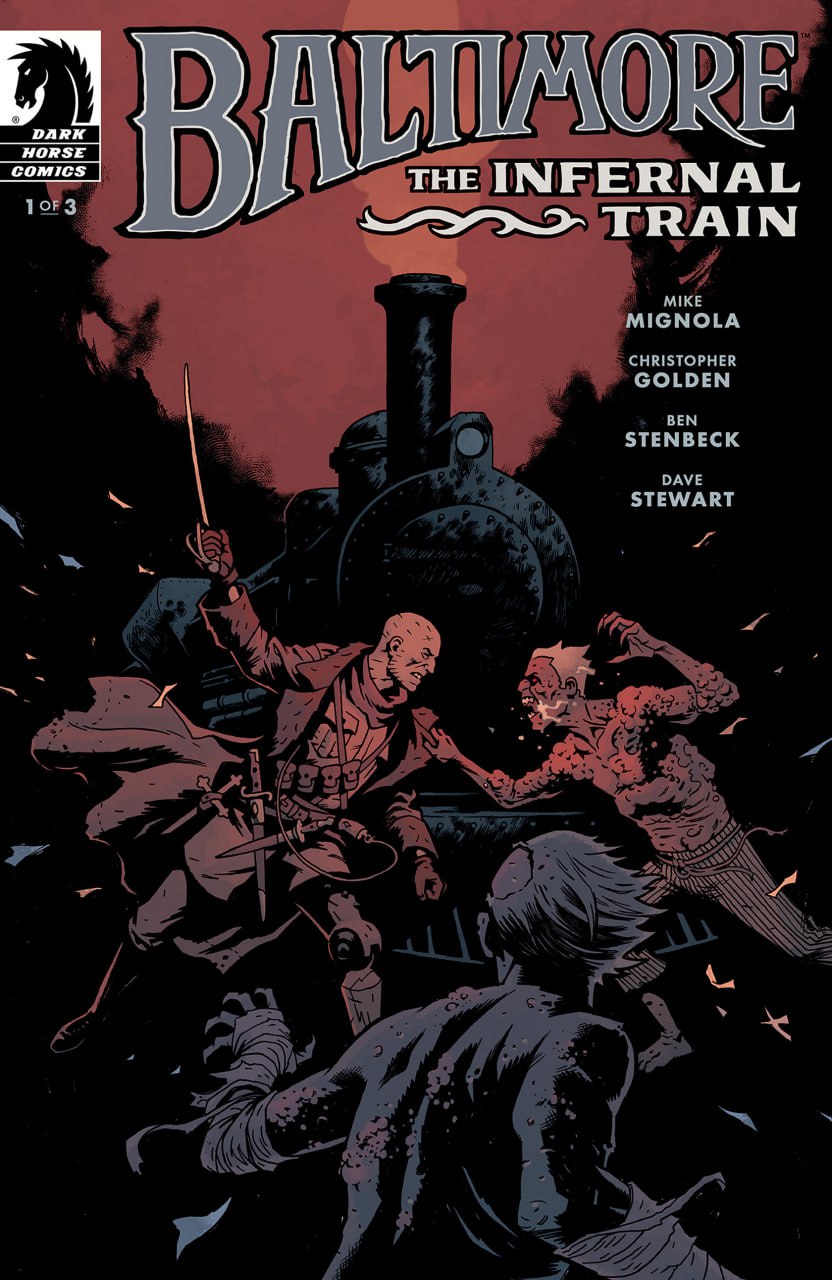 Portada ampliada de Baltimore: The Infernal Train
