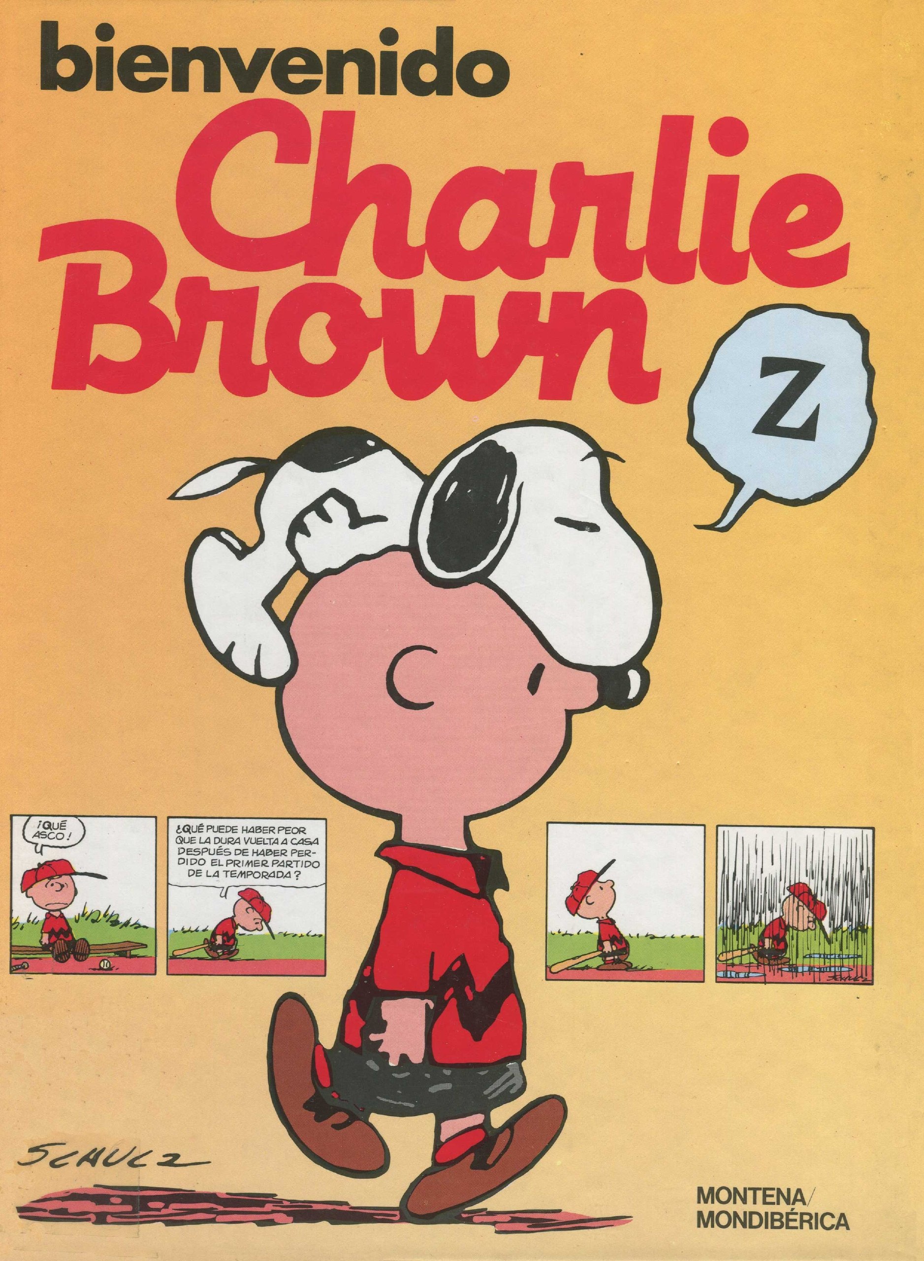 Portada ampliada de Charlie Brown