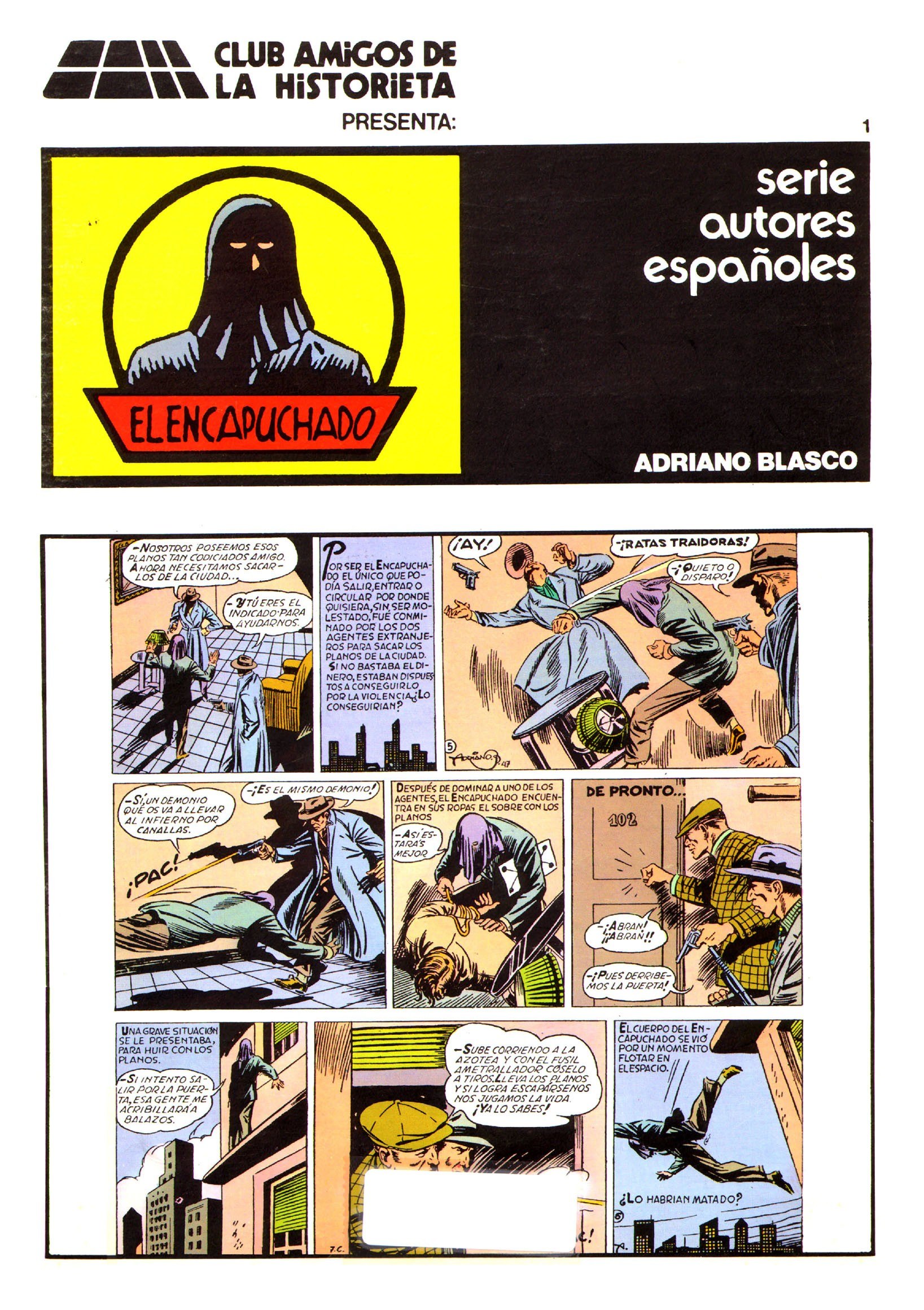 Portada ampliada de Elencapuchado