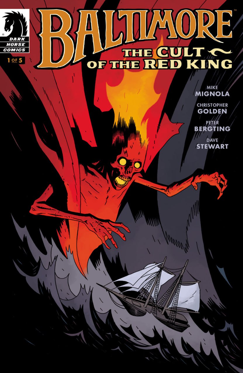 Portada ampliada de Baltimore: The Cult of the Red King
