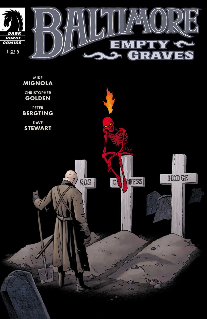 Portada ampliada de BALTIMORE EMPTY GRAVES