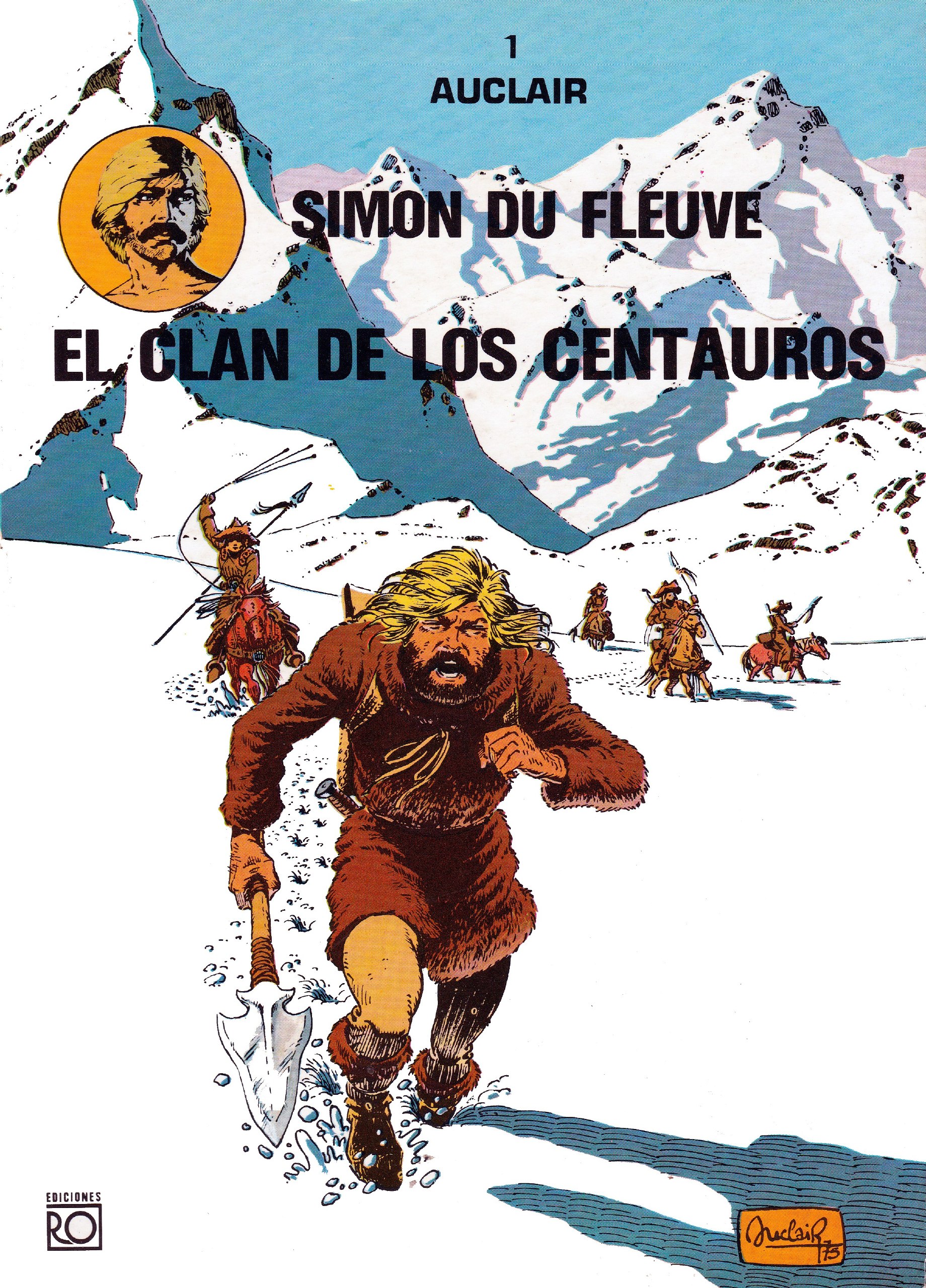 Portada ampliada de EL CLAN DE LOS CENTAUROS