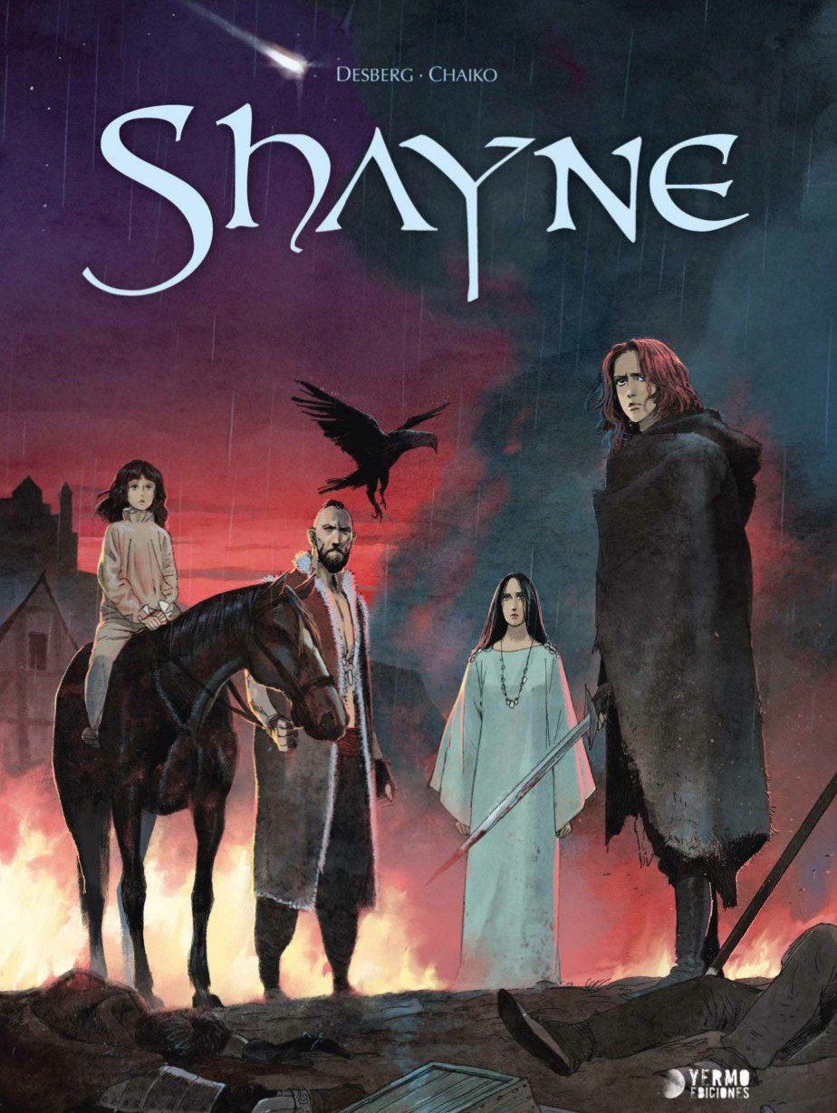 Portada ampliada de Shayne