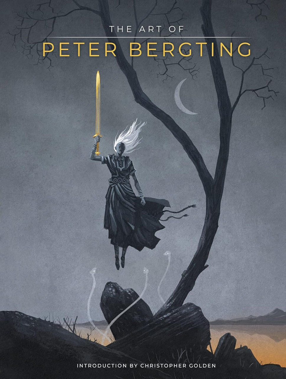 Portada ampliada de The Art of Peter Bergting