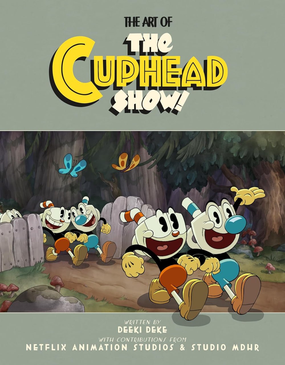 Portada ampliada de The Art of The Cuphead Show!