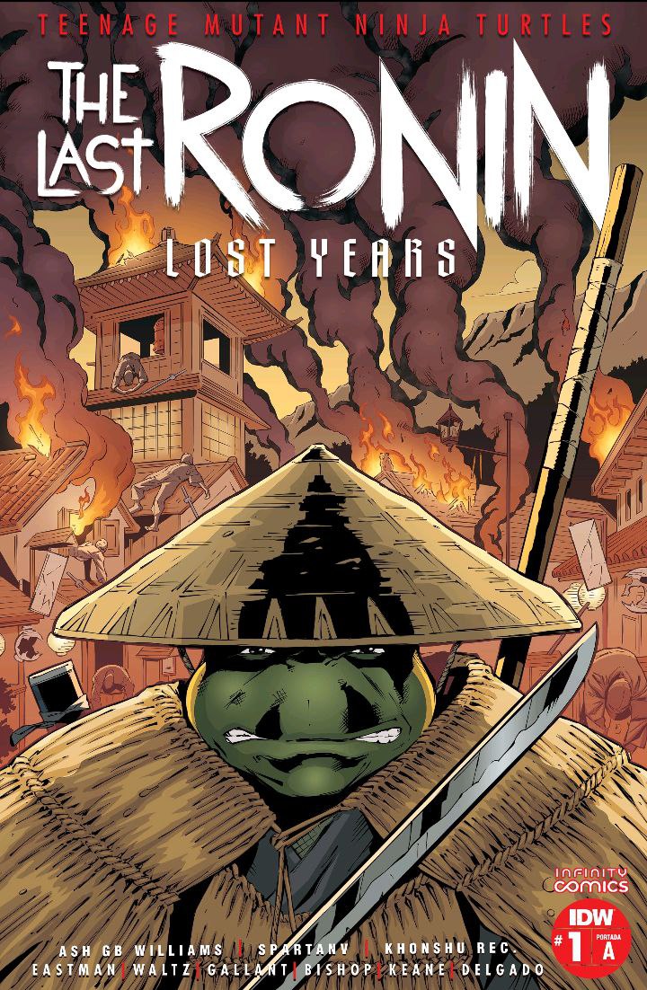 Portada ampliada de THE LAST RONIN LOST YEARS
