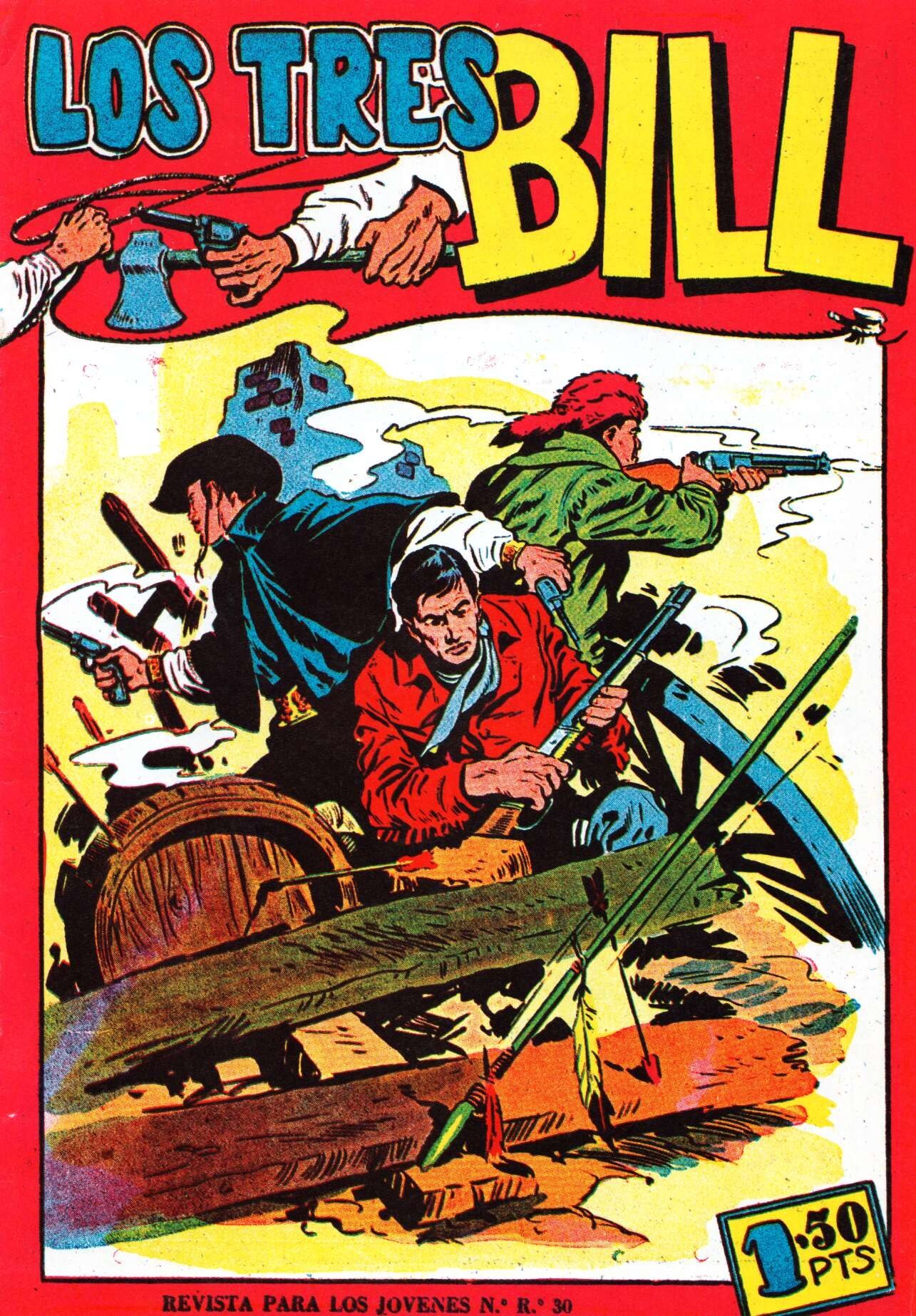 Portada ampliada de LOS TRES BILL