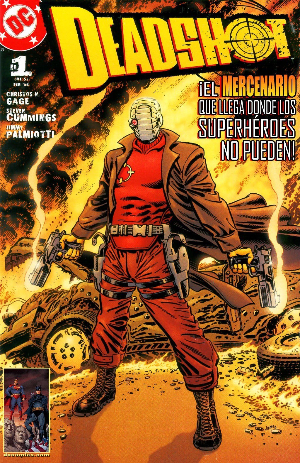 Portada ampliada de DEADSHOT