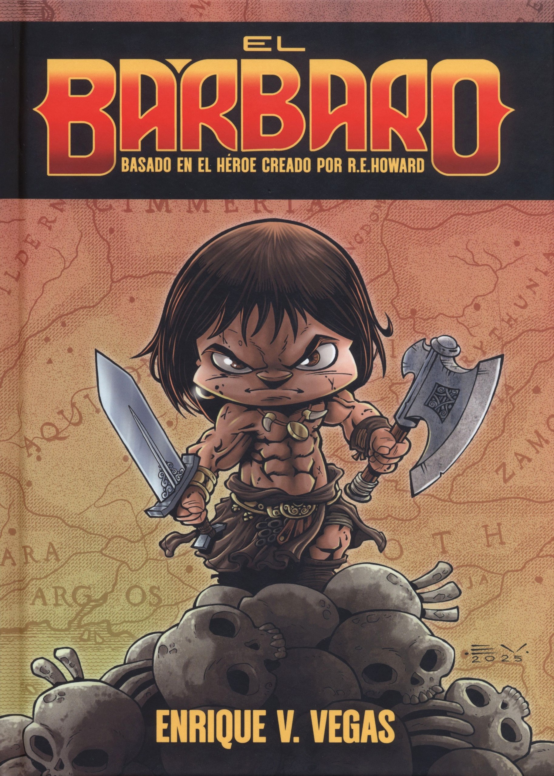Portada ampliada de EL BARBARO