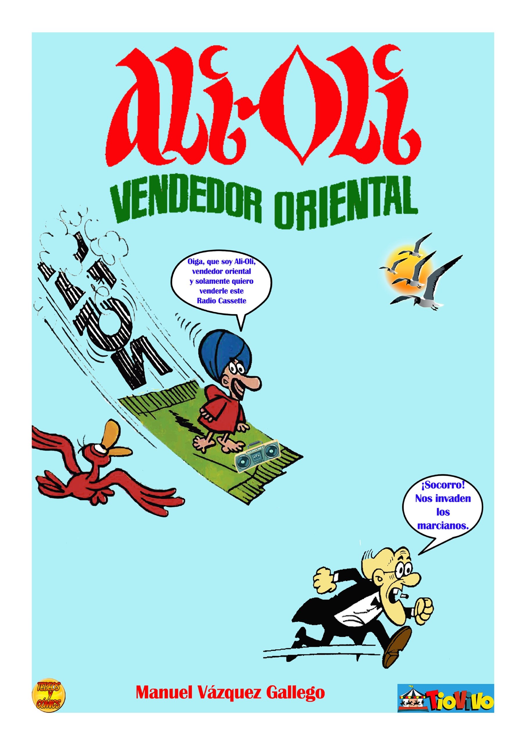 Portada ampliada de Ali-Oli VENDEDOR ORIENTAL
