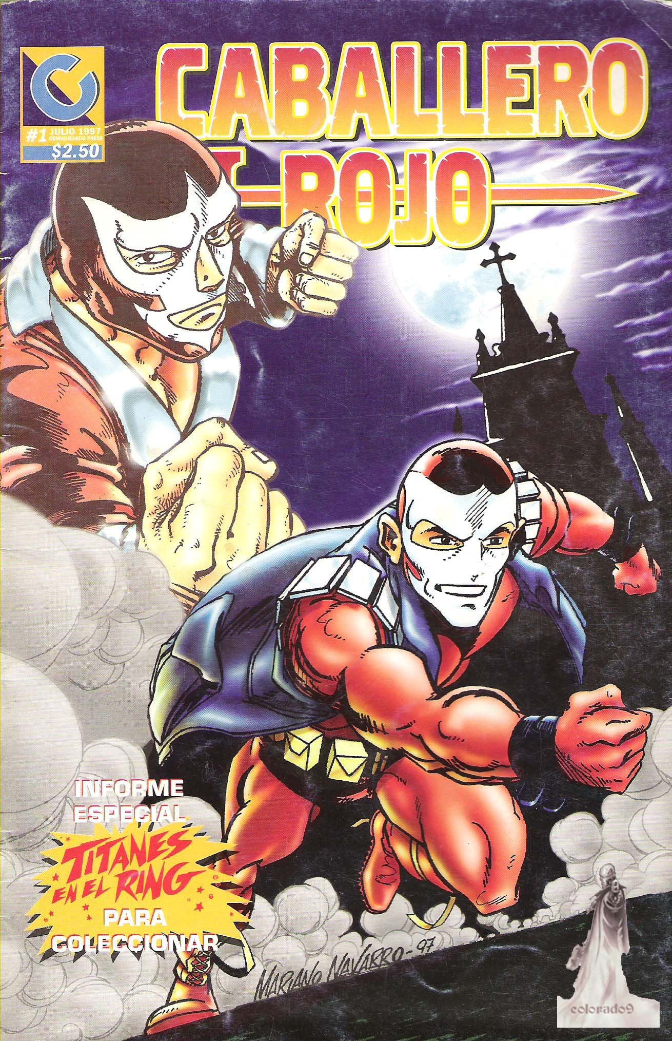 Portada ampliada de CABALLERO ROJO