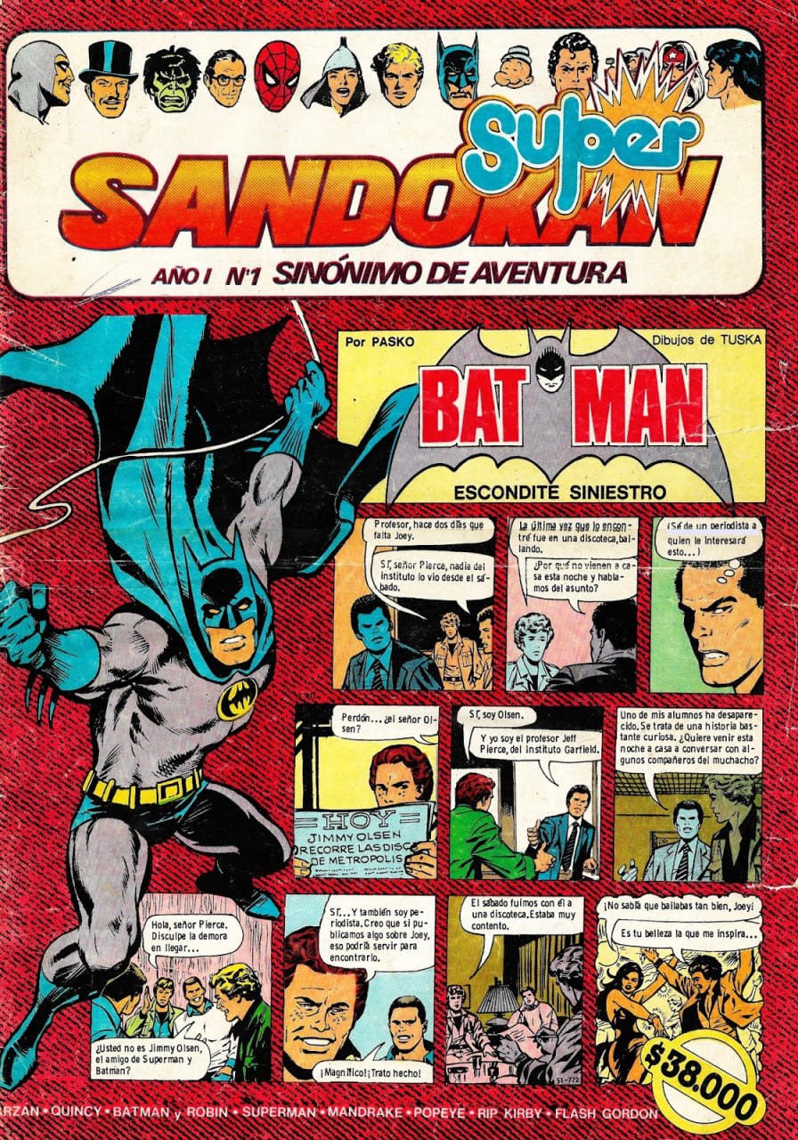 Portada ampliada de Super Sandokan