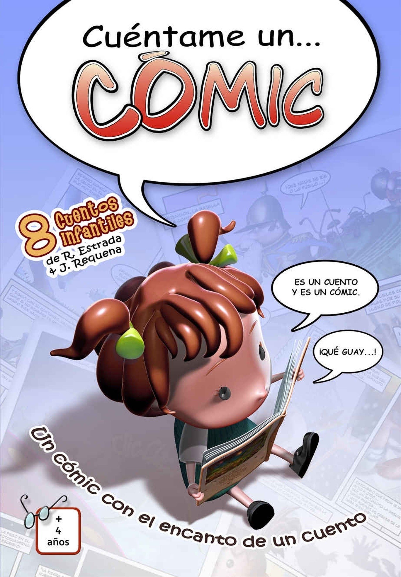 Portada ampliada de Cuéntame un... Cómic