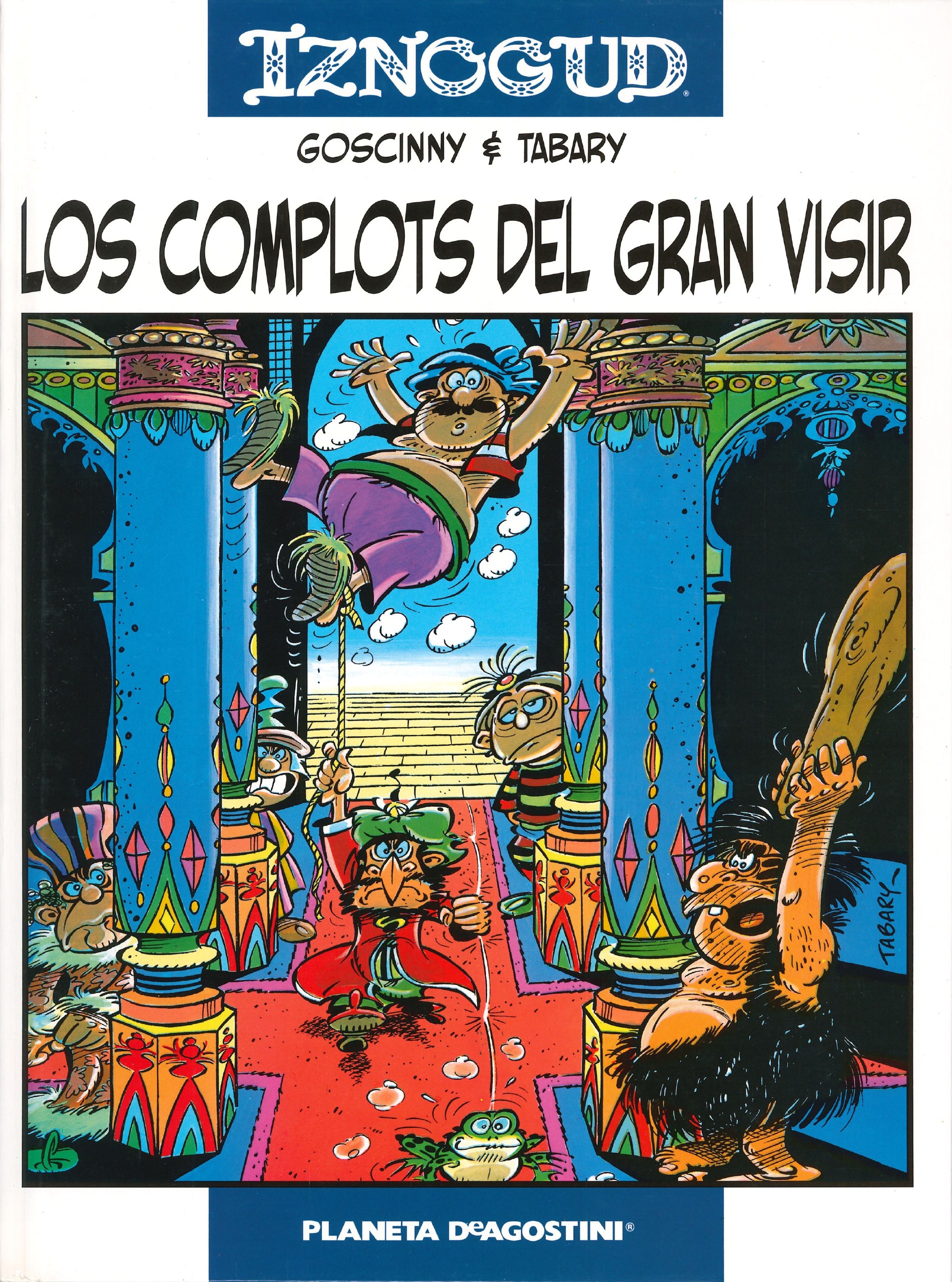 Portada ampliada de LOS COMPLOTS DEL GRAN VISIR