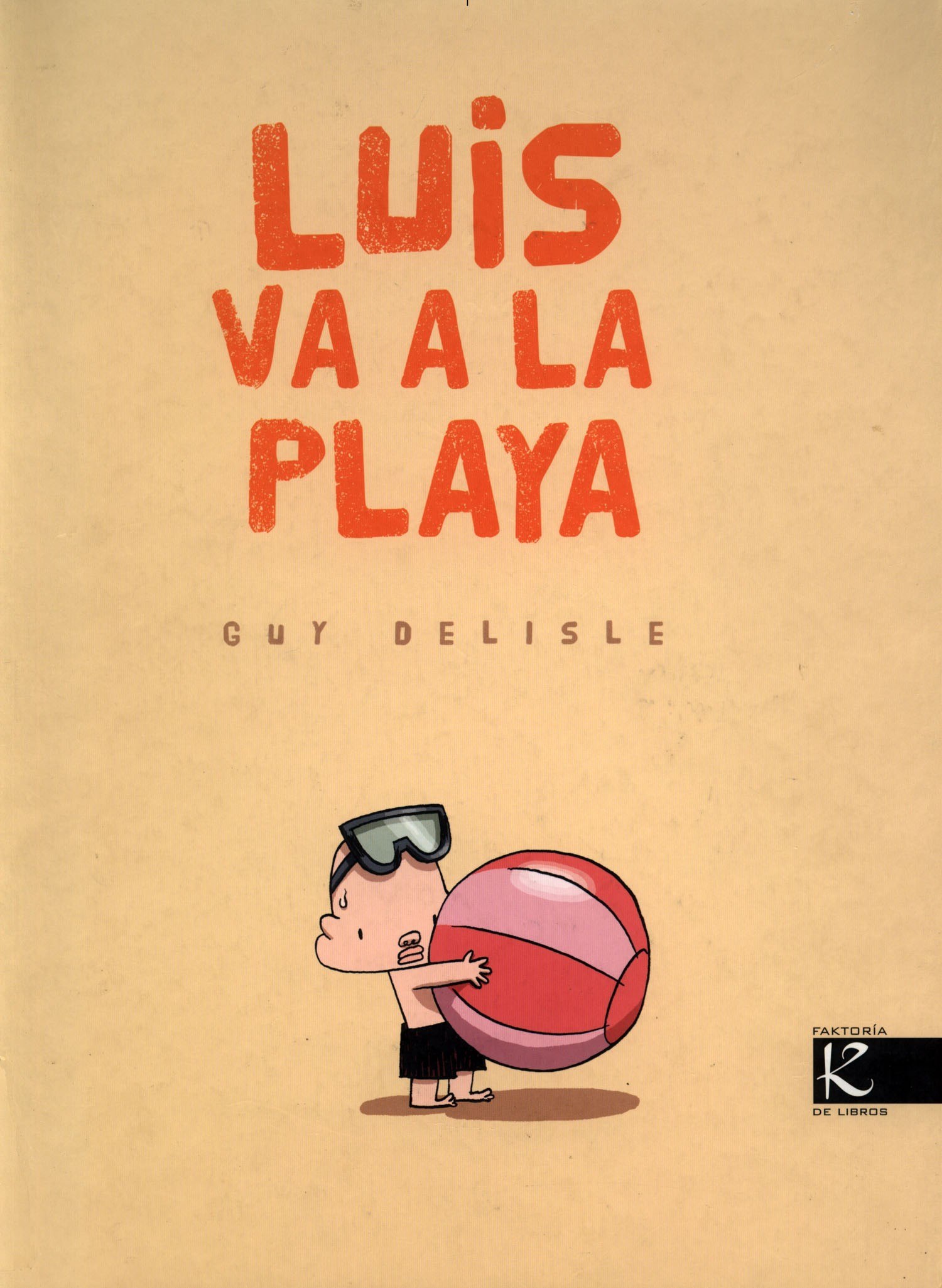 Portada ampliada de Luis va a la playa