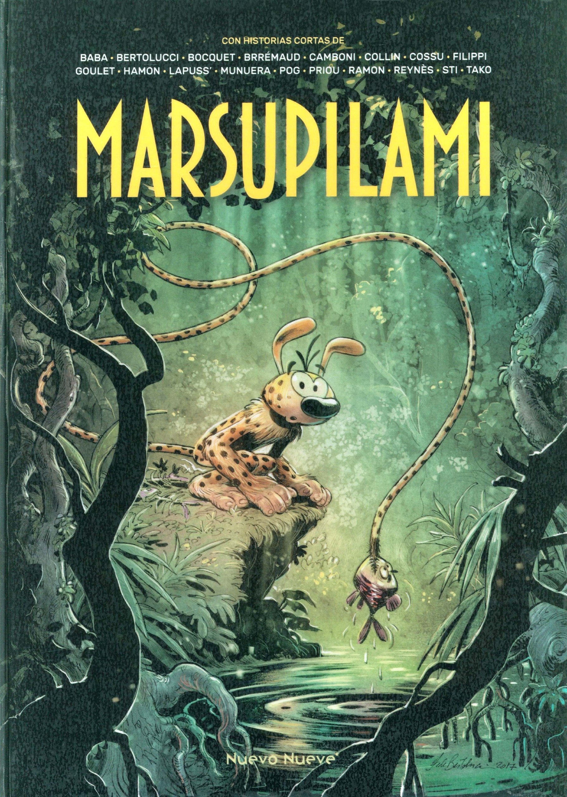 Portada ampliada de MARSUPILAMI
