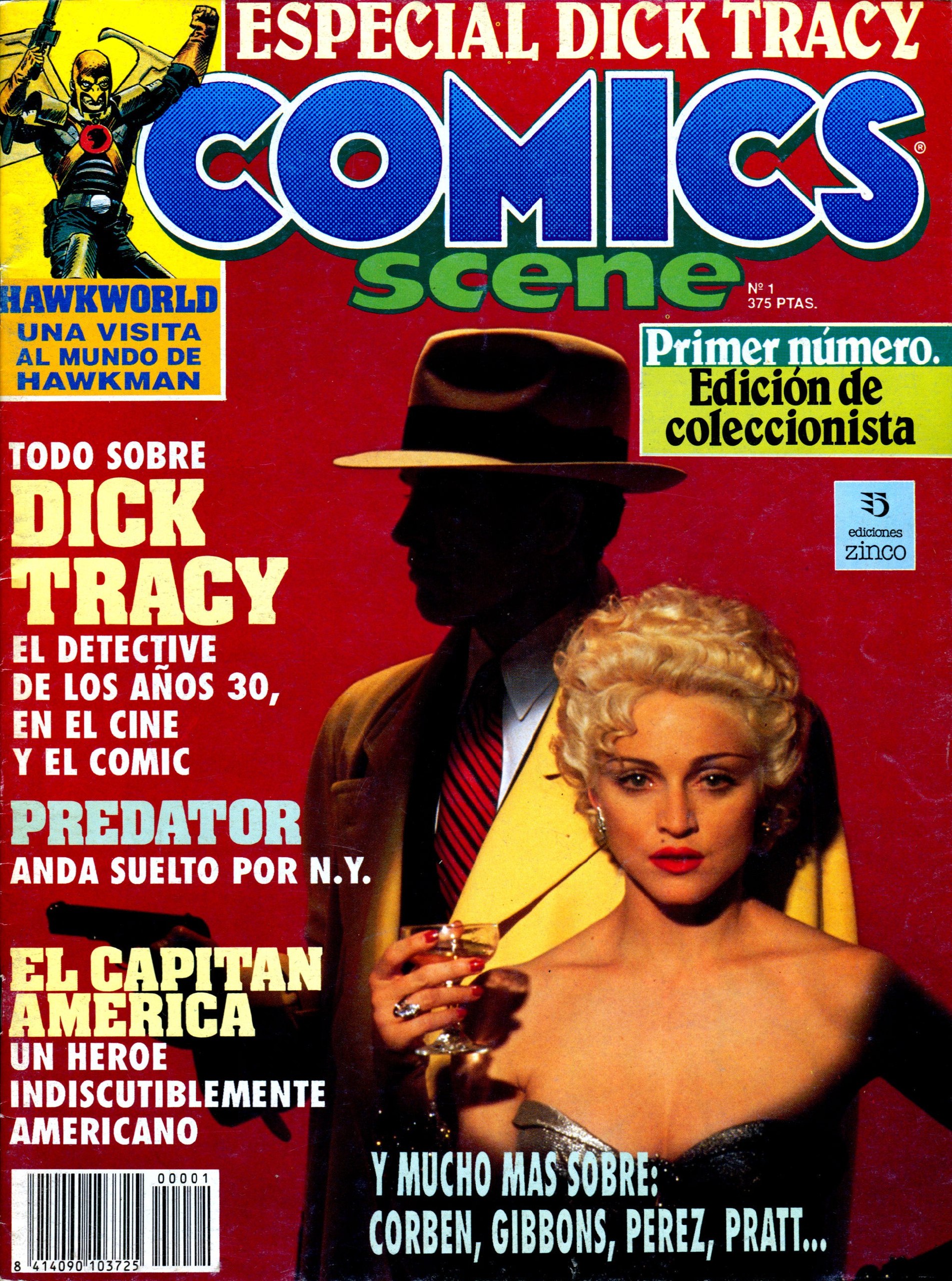 Portada ampliada de COMICS scene