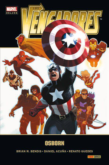 Portada ampliada de LOS VENGADORES