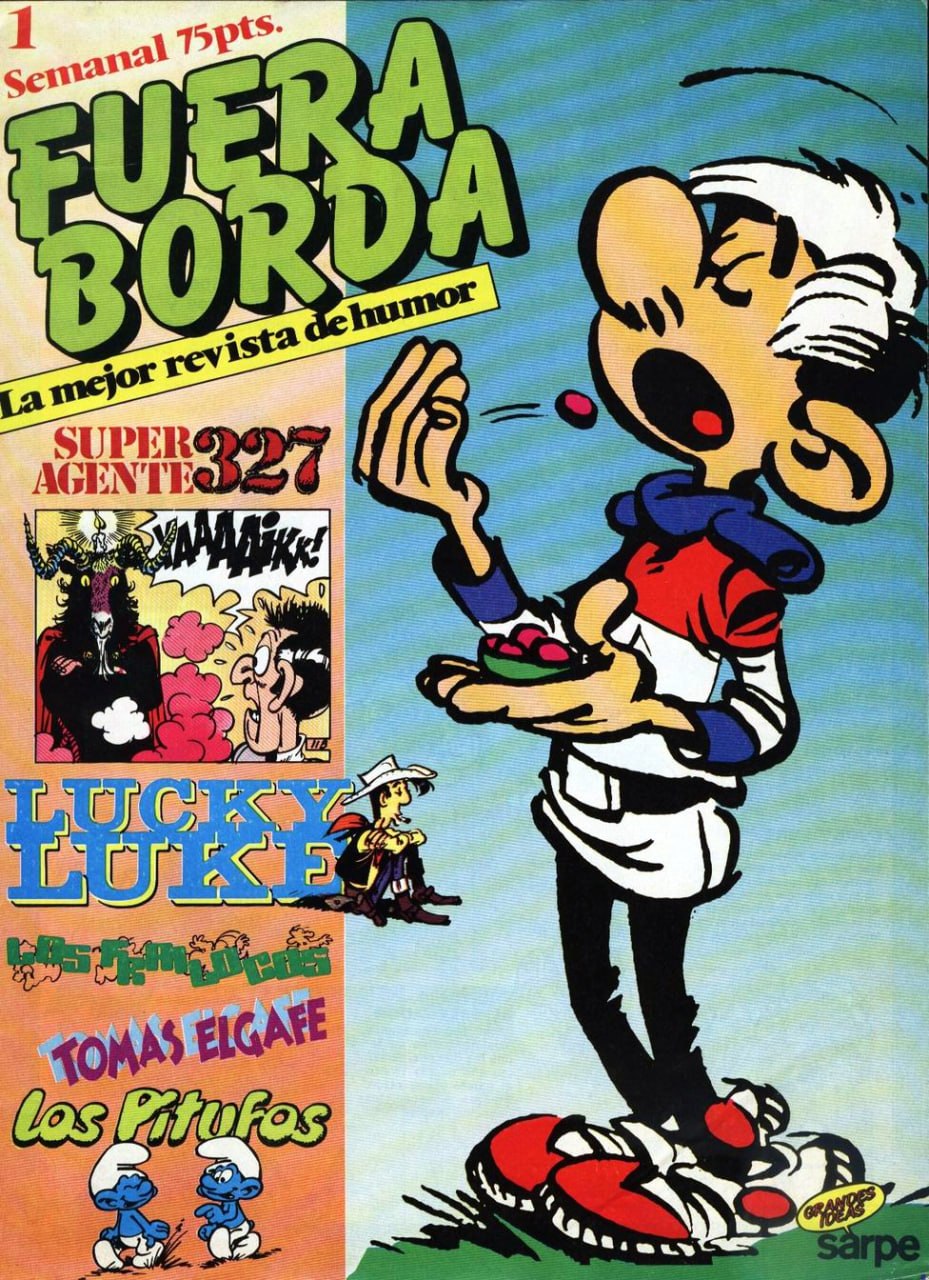 Portada ampliada de FUERA BORDA