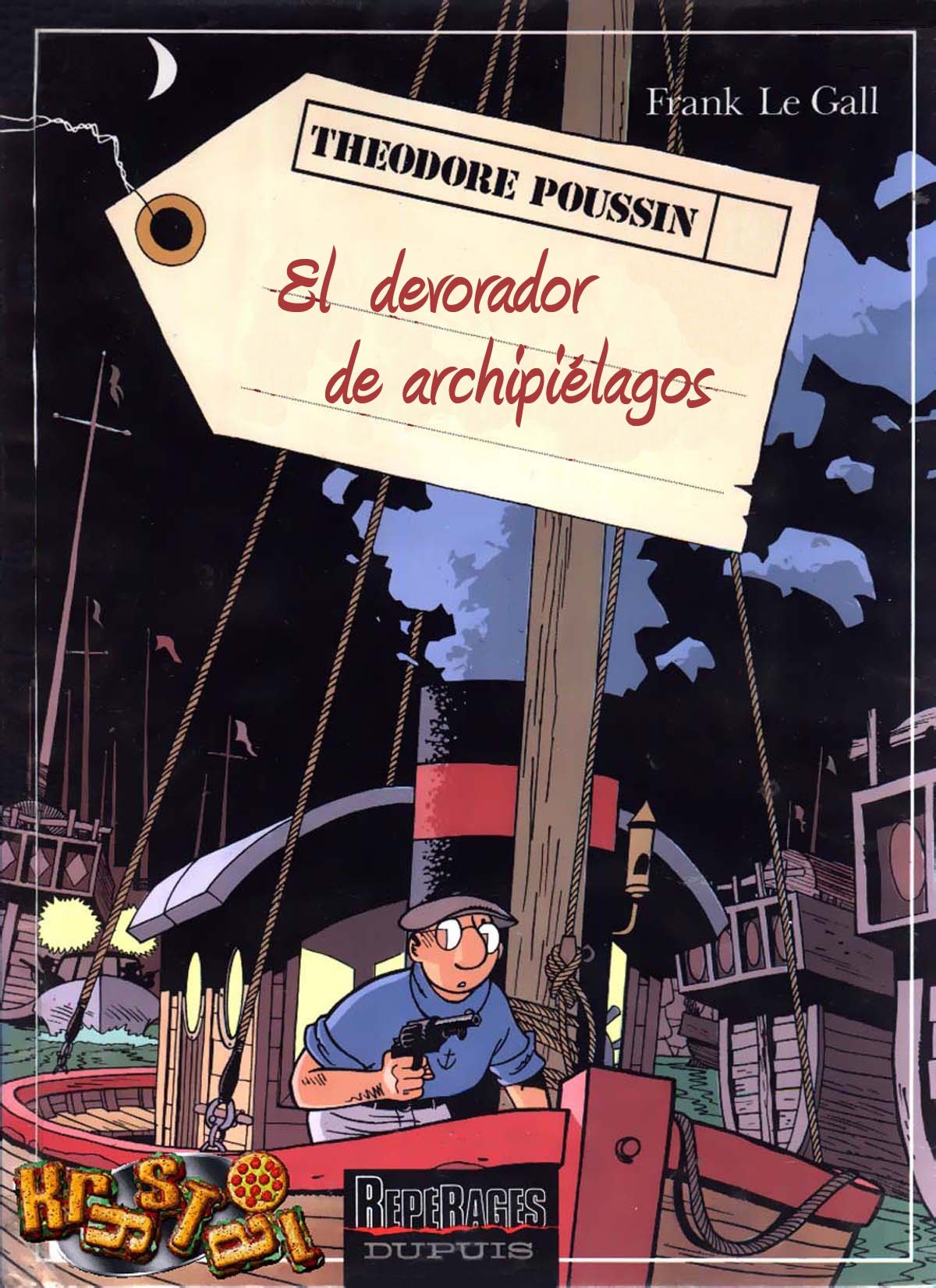 Portada ampliada de El devorador de archipiélagos