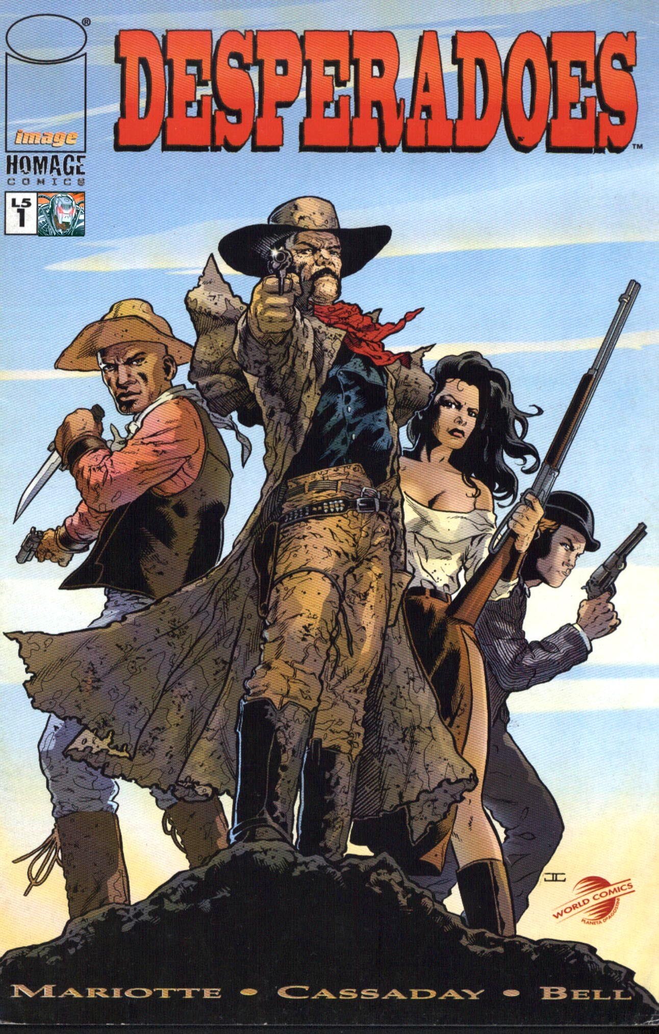 Portada ampliada de DESPERADOES