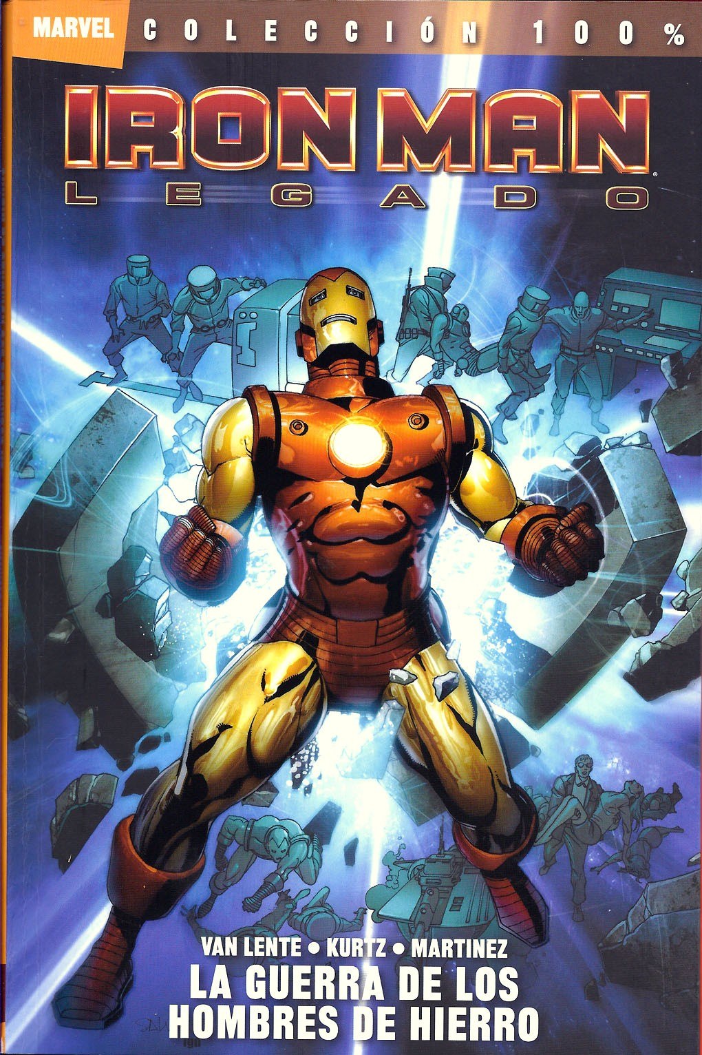 Portada ampliada de IRON MAN LEGADO