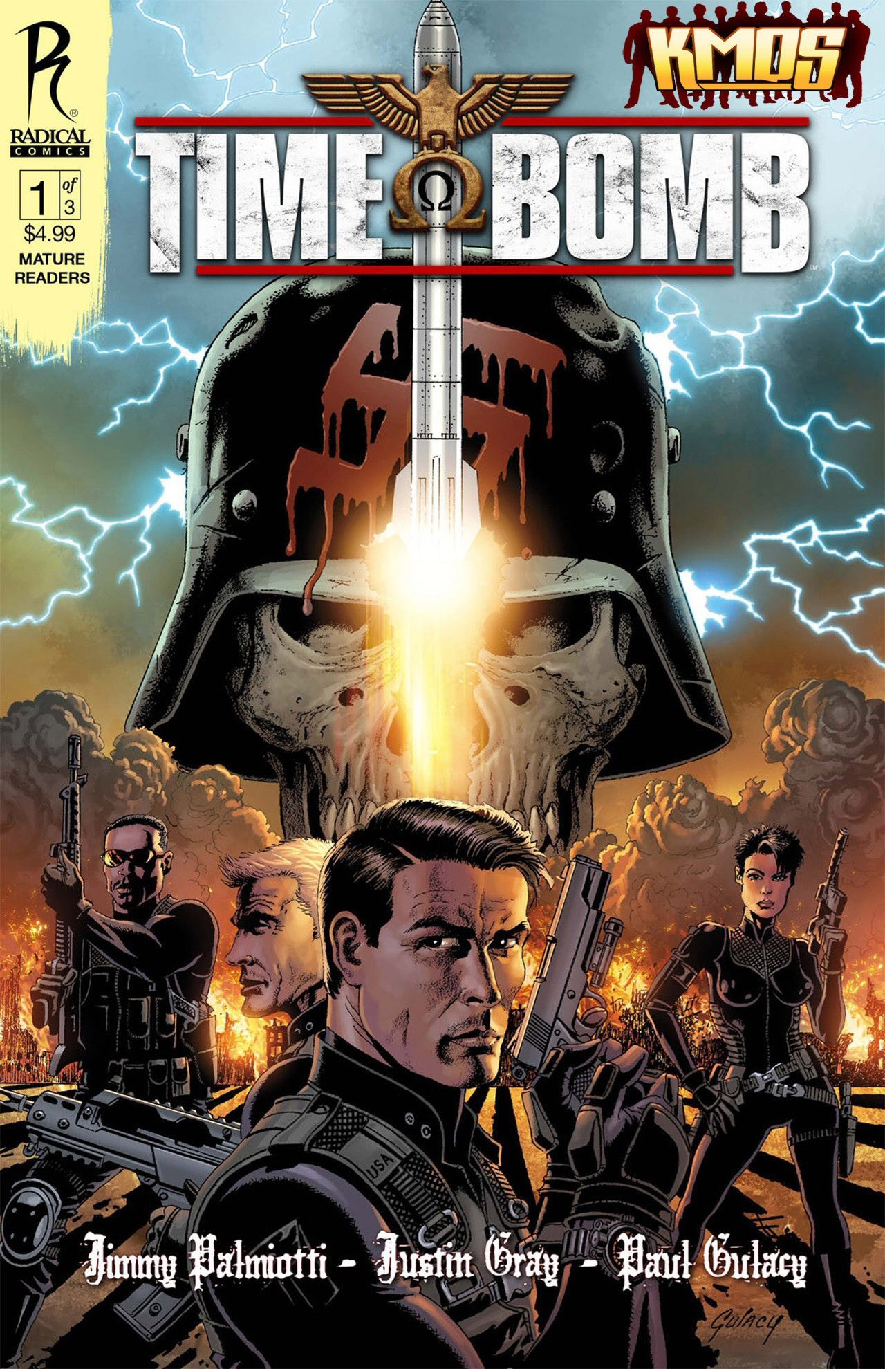 Portada ampliada de Time Bomb