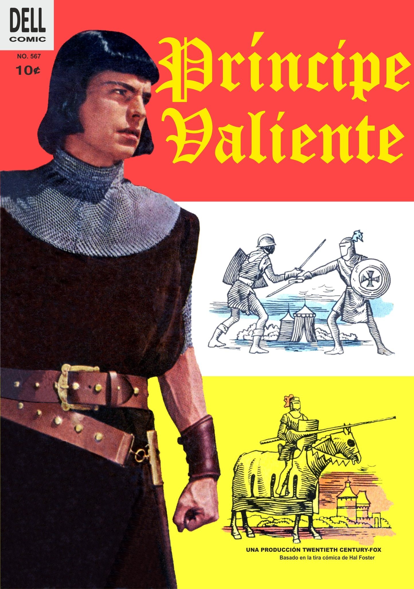 Portada ampliada de Príncipe Valiente