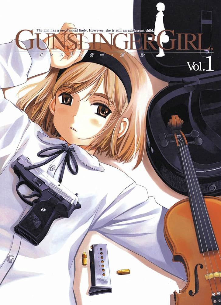 Portada ampliada de GUNSLINGER GIRL Vol.