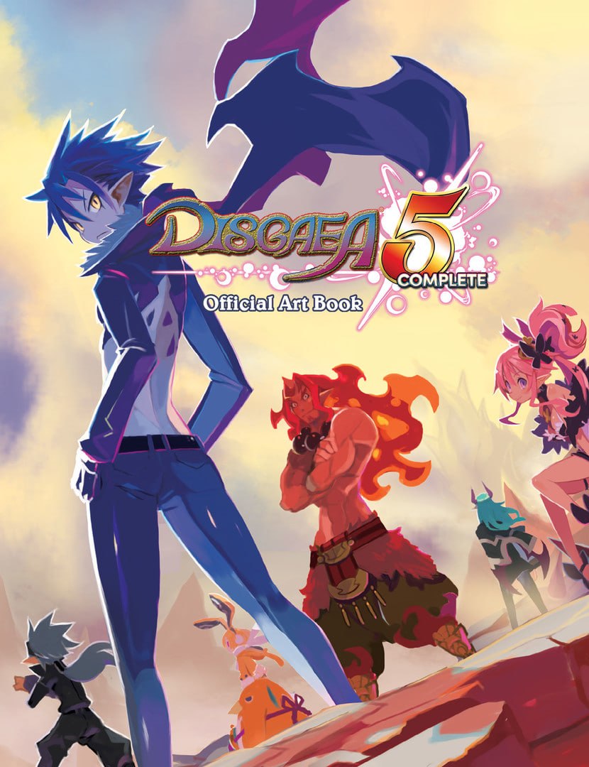 Portada ampliada de DISGAEA 5 COMPLETE Official Art Book