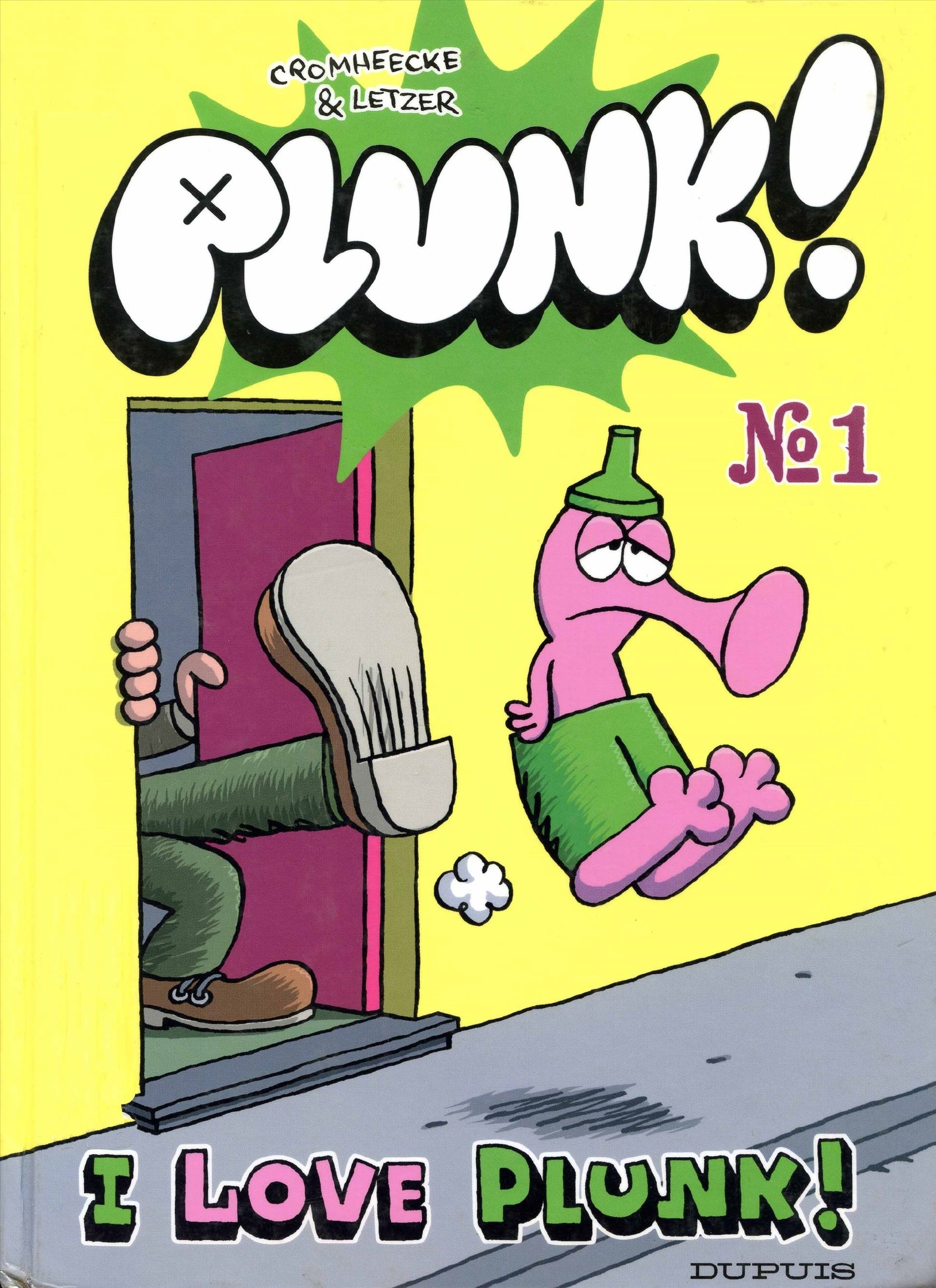 Portada ampliada de Plunk!