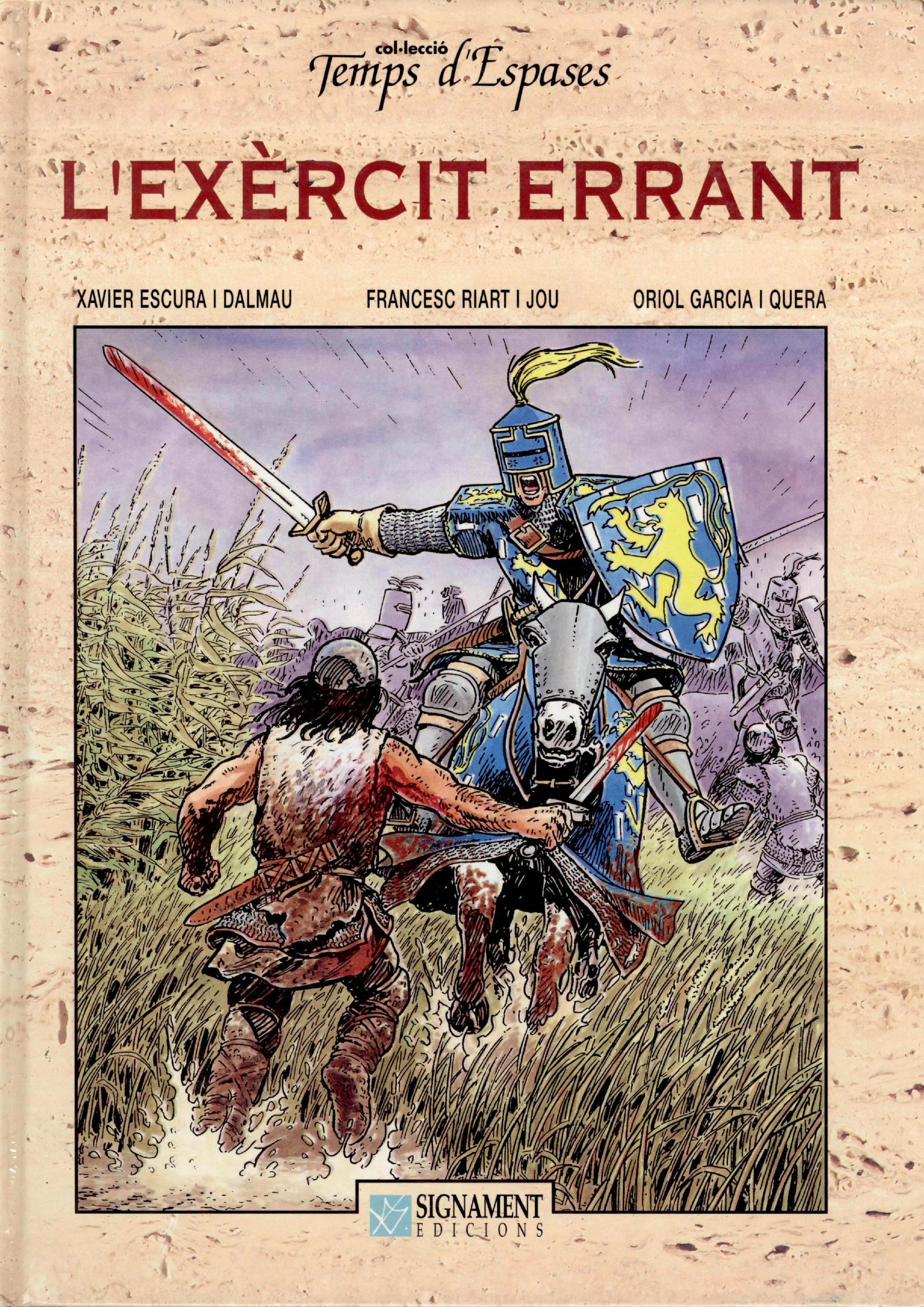 Portada ampliada de L'EXÈRCIT ERRANT