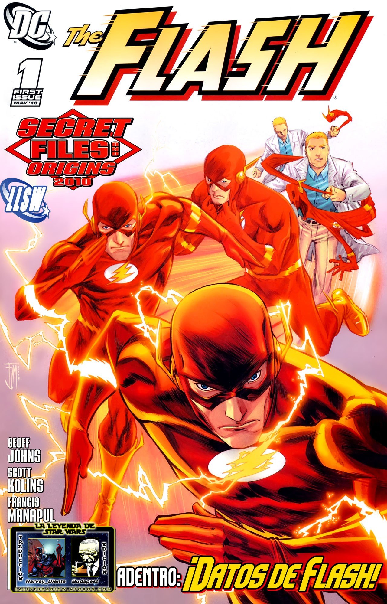 Portada ampliada de The Flash