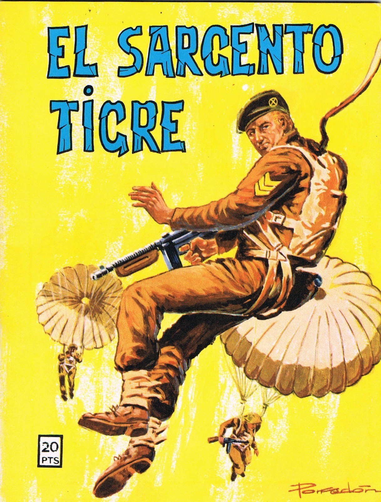 Portada ampliada de EL SARGENTO TIGRE