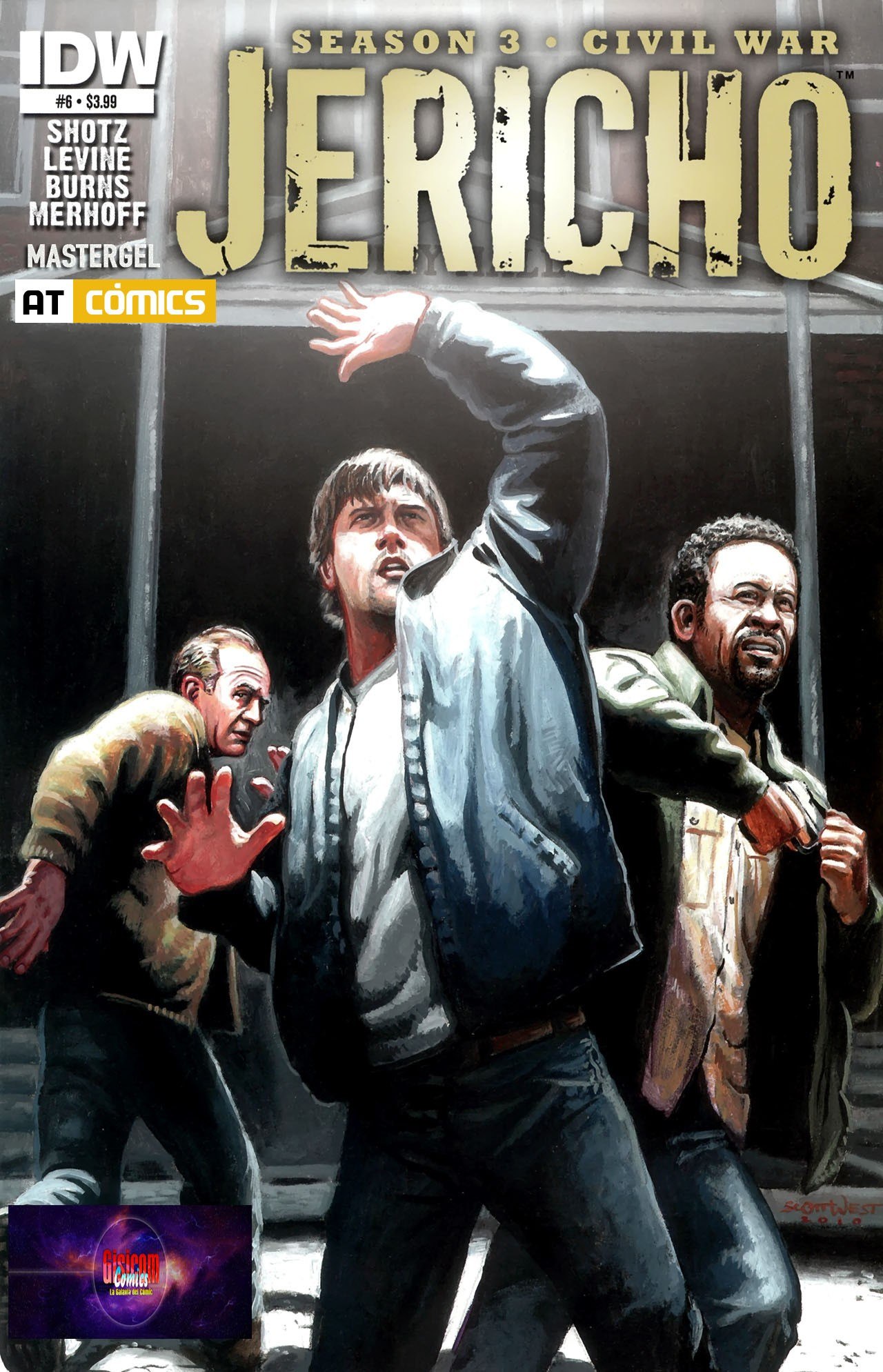 Portada ampliada de JERICHO